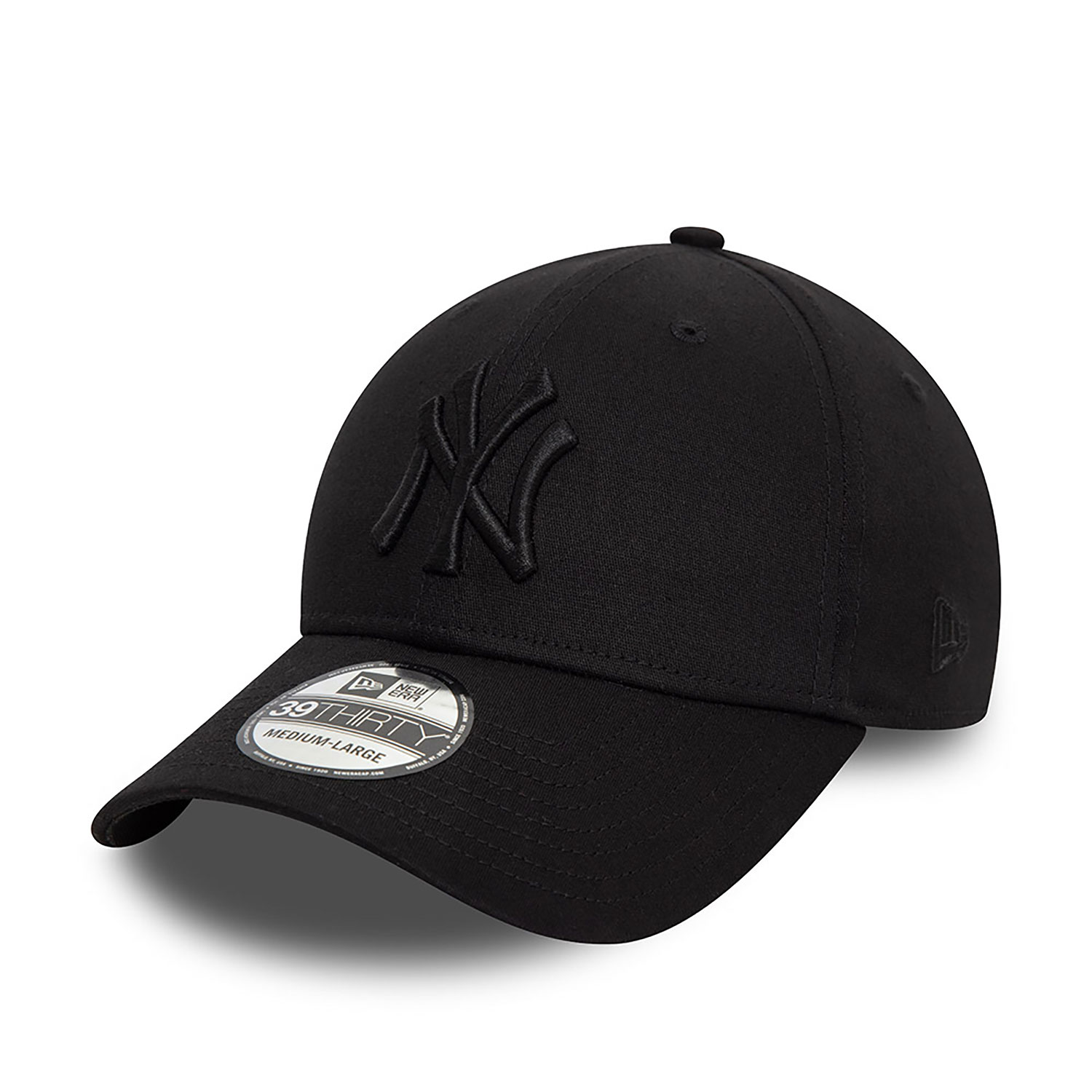 New York Yankees World Series Black 39THIRTY Stretch Fit Cap
