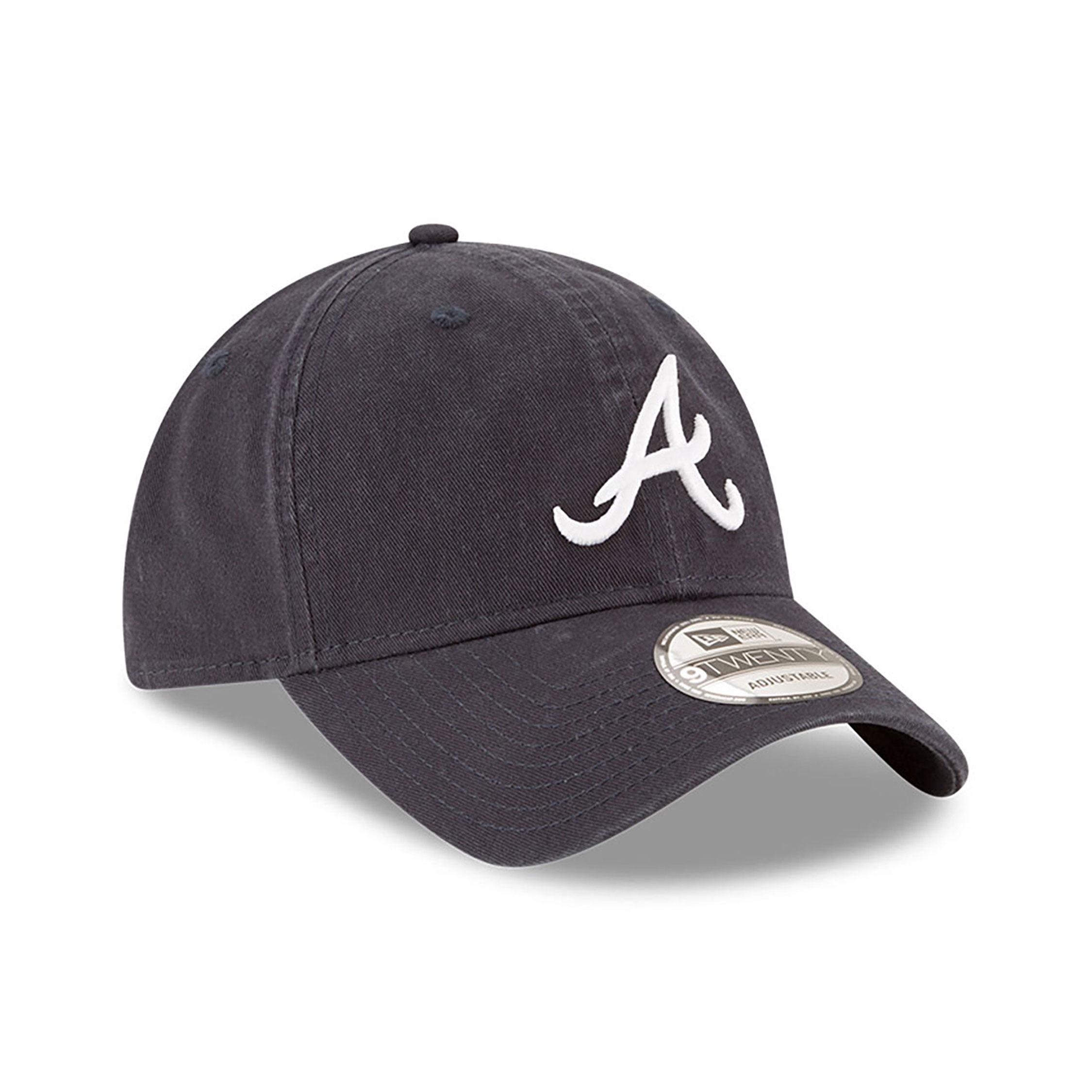 Atlanta Braves MLB Core Classic Navy 9TWENTY Adjustable Cap