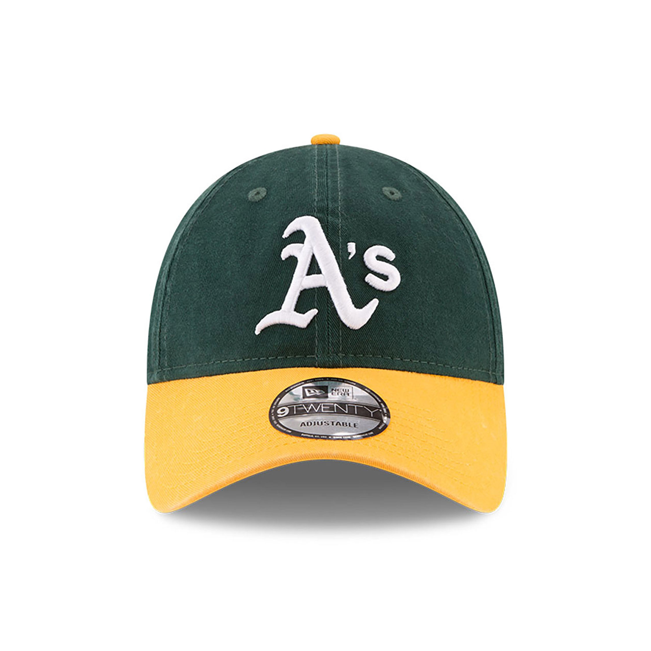 Oakland Athletics MLB Core Classic Dark Green and Yellow 9TWENTY Adjustable Cap