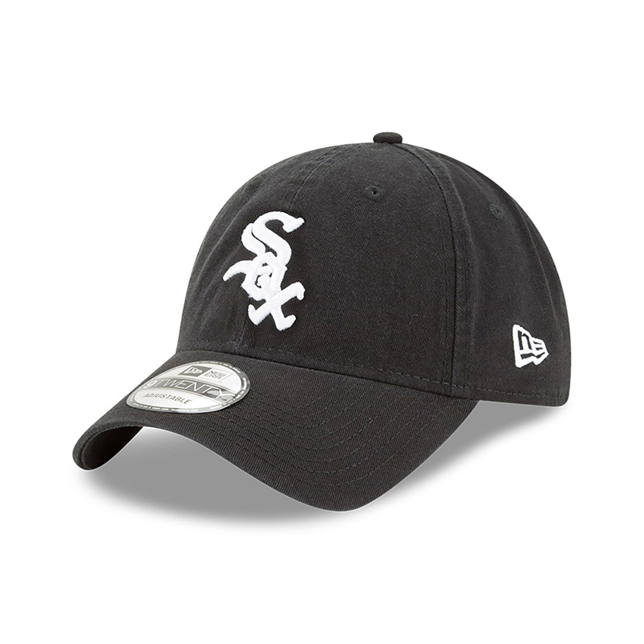 Chicago White Sox MLB Core Classic Black 9TWENTY Adjustable Cap
