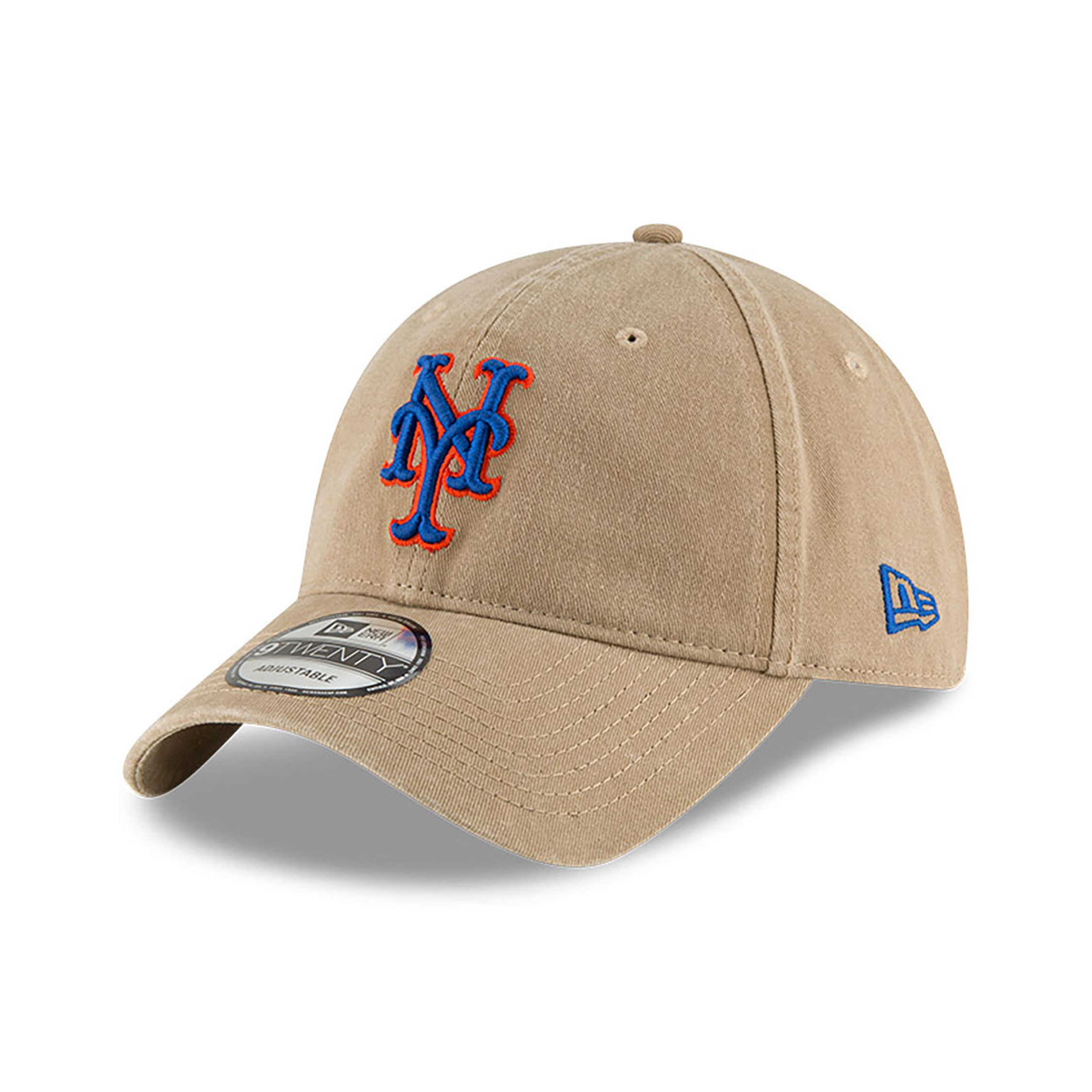 New York Mets MLB Core Classic Beige 9TWENTY Adjustable Cap