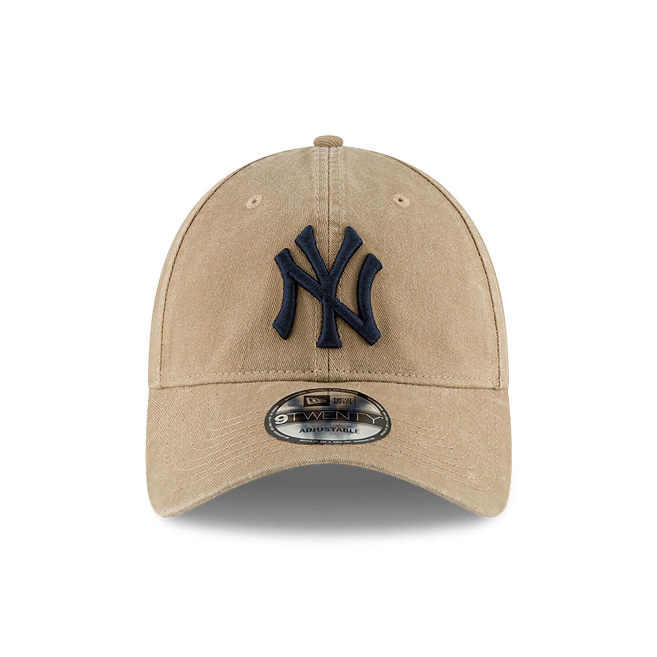 New York Yankees MLB Core Classic Beige 9TWENTY Adjustable Cap