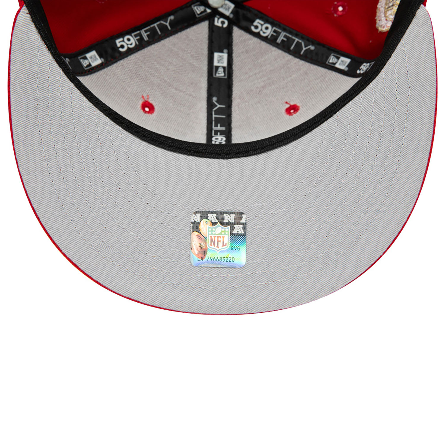 San Francisco 49ers NFL Red 59FIFTY Fitted Cap