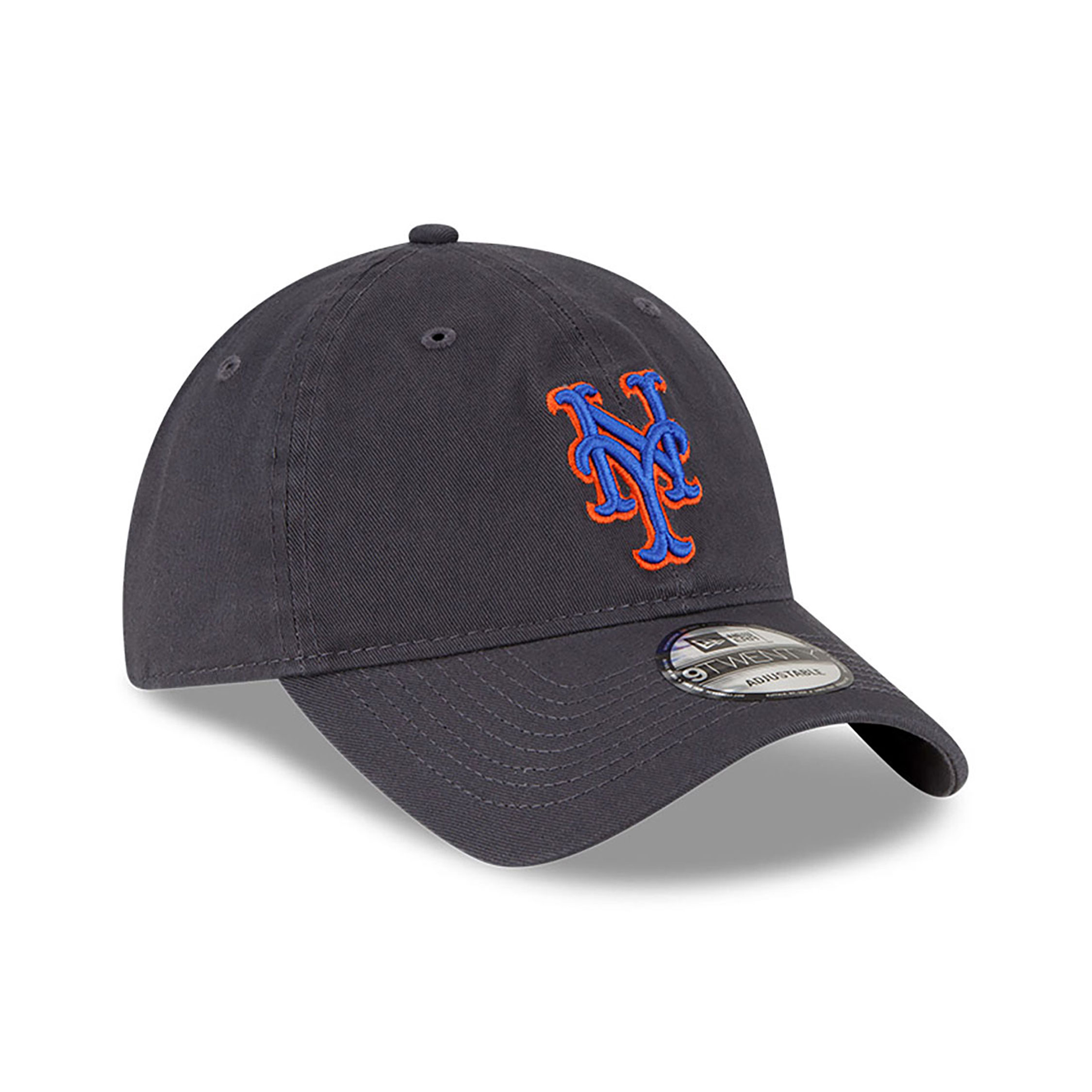 New York Mets MLB Core Classic Dark Grey 9TWENTY Adjustable Cap