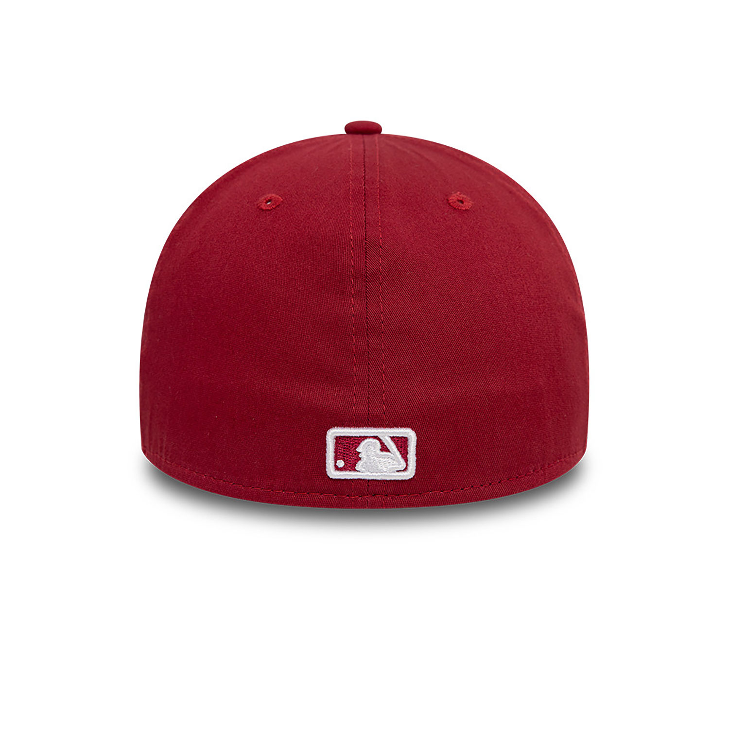 New York Yankees League Essential Dark Red 39THIRTY A-Frame Stretch Fit Cap
