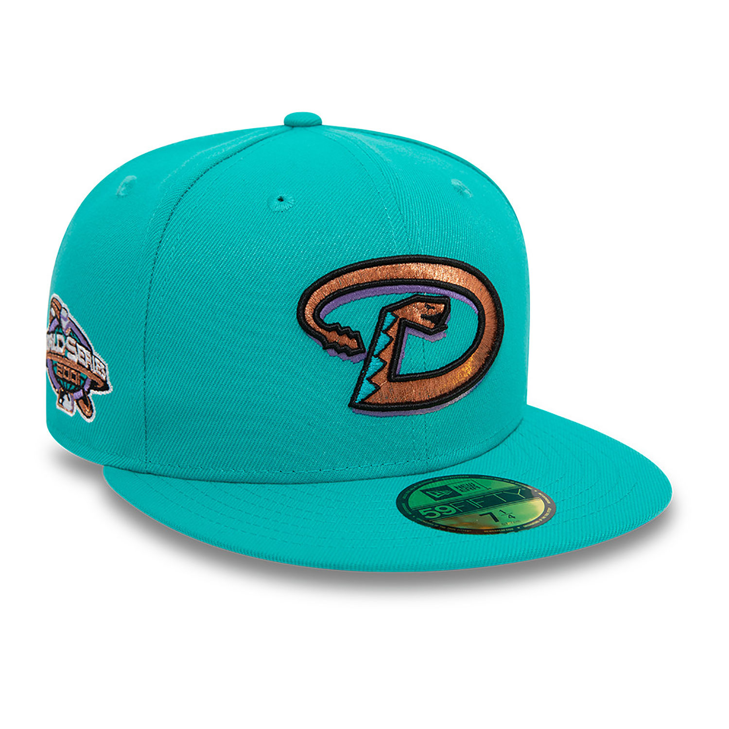 Arizona Diamondbacks World Series Flavour Boost Turquoise 59FIFTY Fitted Cap