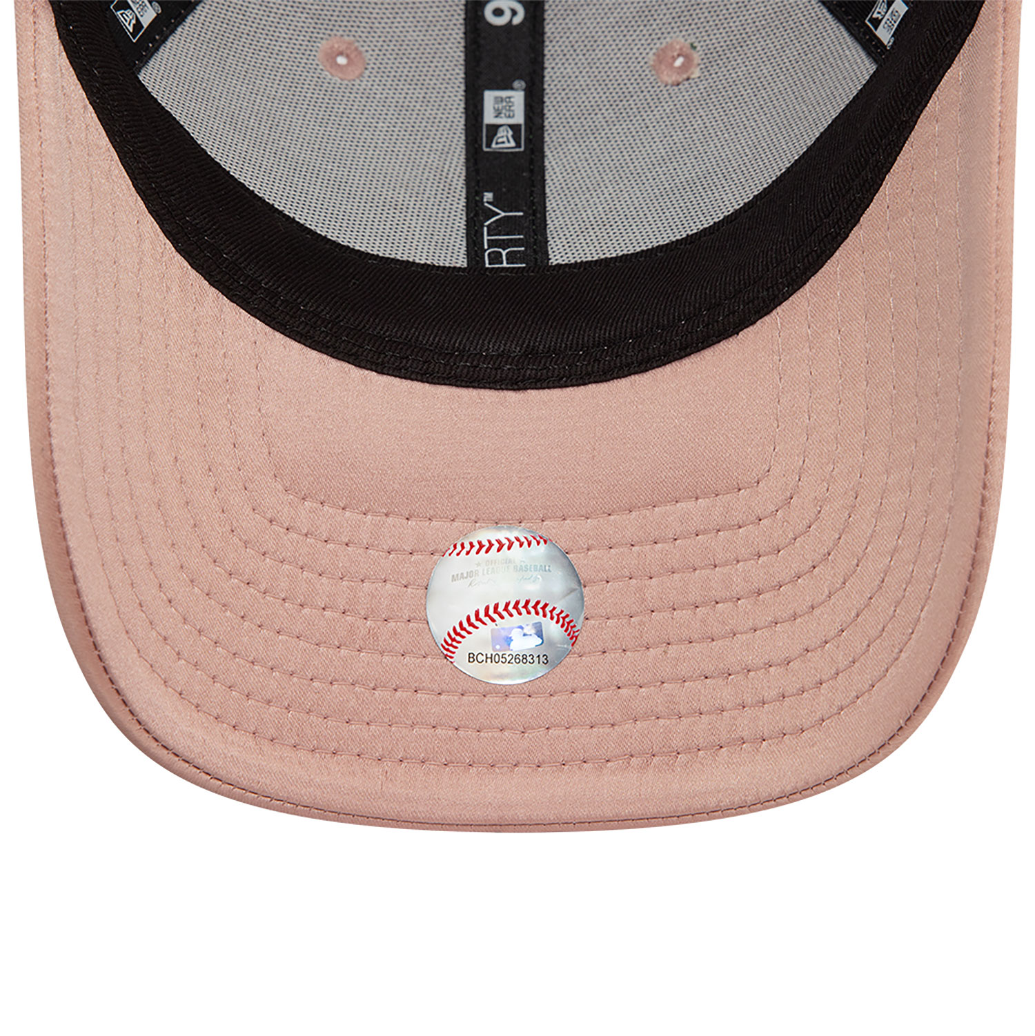 New York Yankees Womens Satin Pastel Pink 9FORTY Adjustable Cap