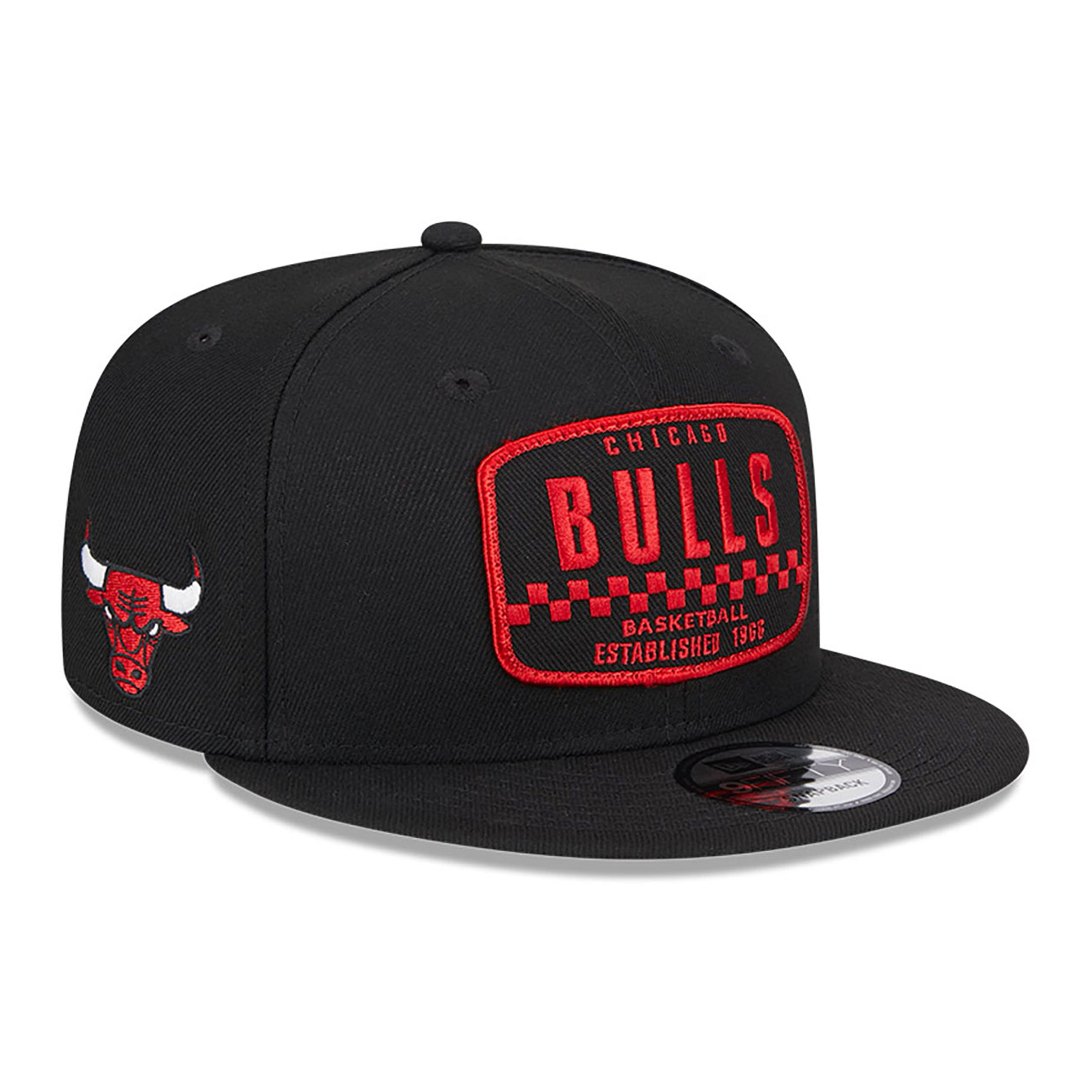 Chicago Bulls NBA Rally Drive Black 9FIFTY Snapback Cap