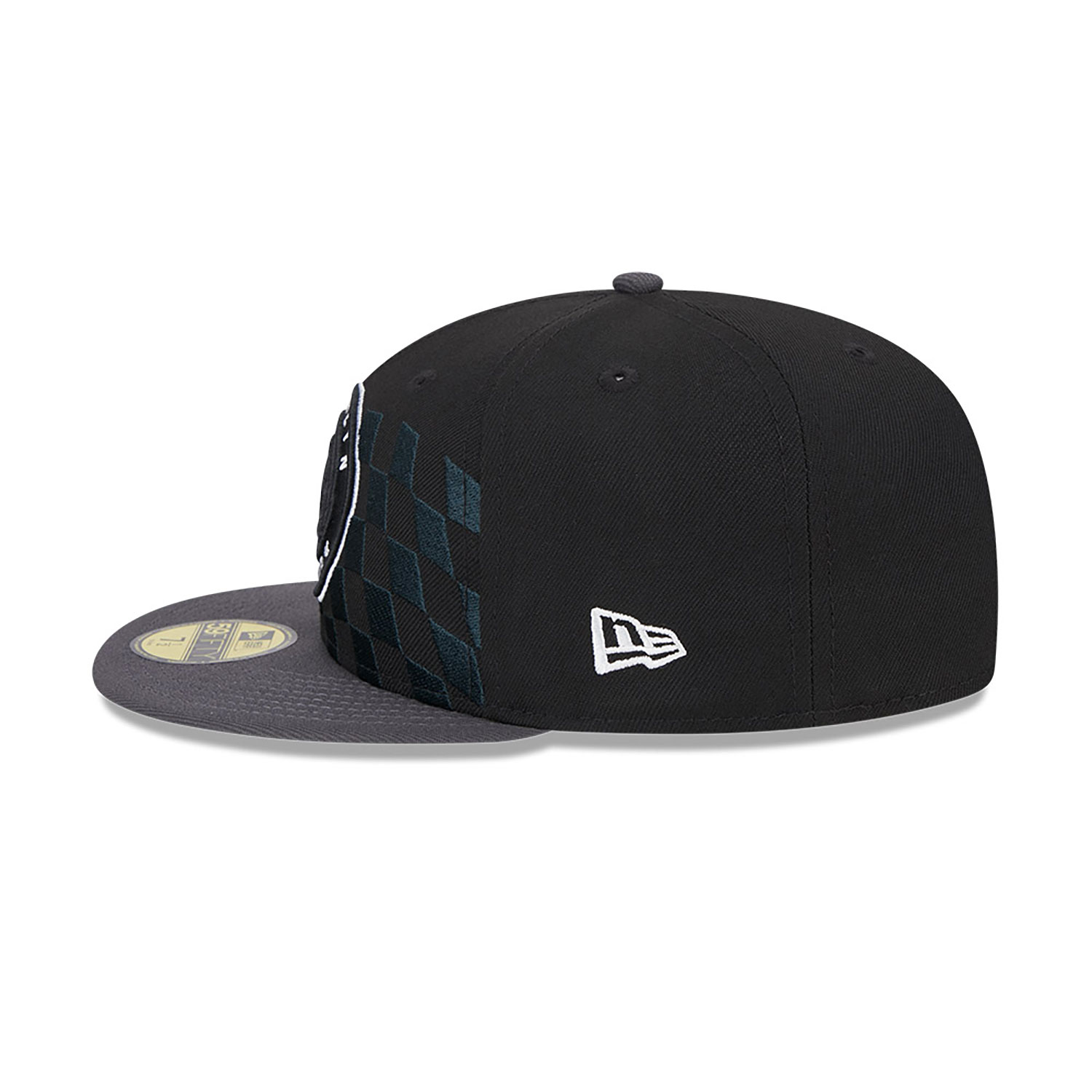 Brooklyn Nets NBA Rally Drive Black 59FIFTY Fitted Cap