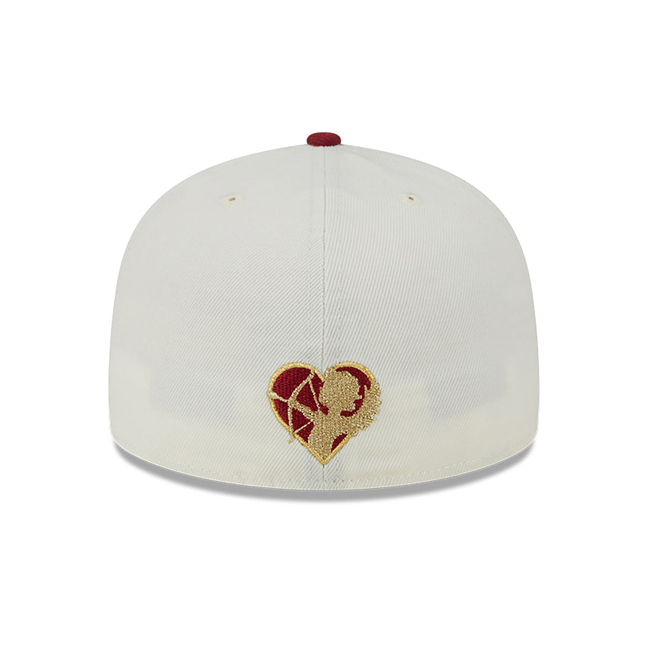 Boston Red Sox Be Mine White 59FIFTY Fitted Cap