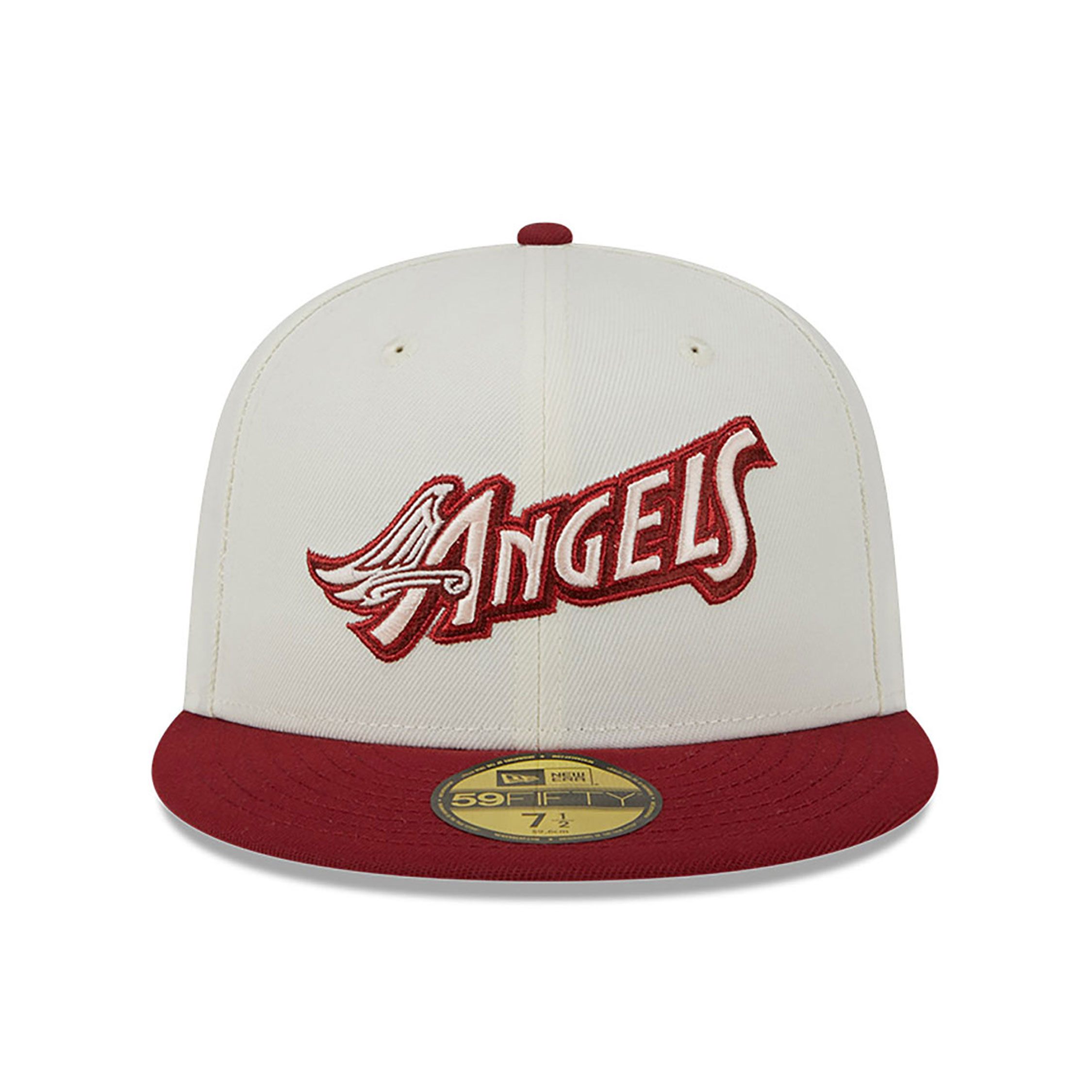 LA Angels Be Mine White 59FIFTY Fitted Cap