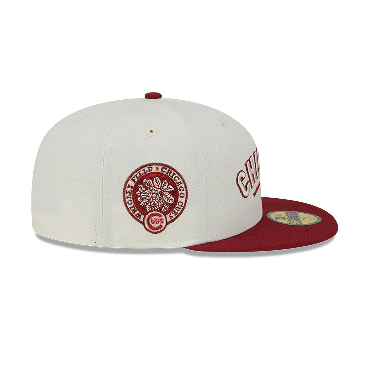 Chicago Cubs Be Mine White 59FIFTY Fitted Cap
