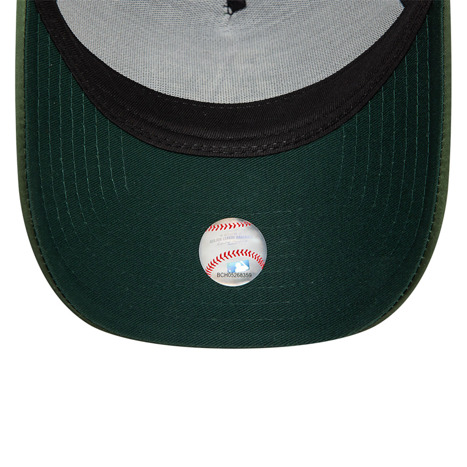 Oakland Athletics MLB Satin Rhinestone Dark Green 9FORTY E-Frame Adjustable Cap