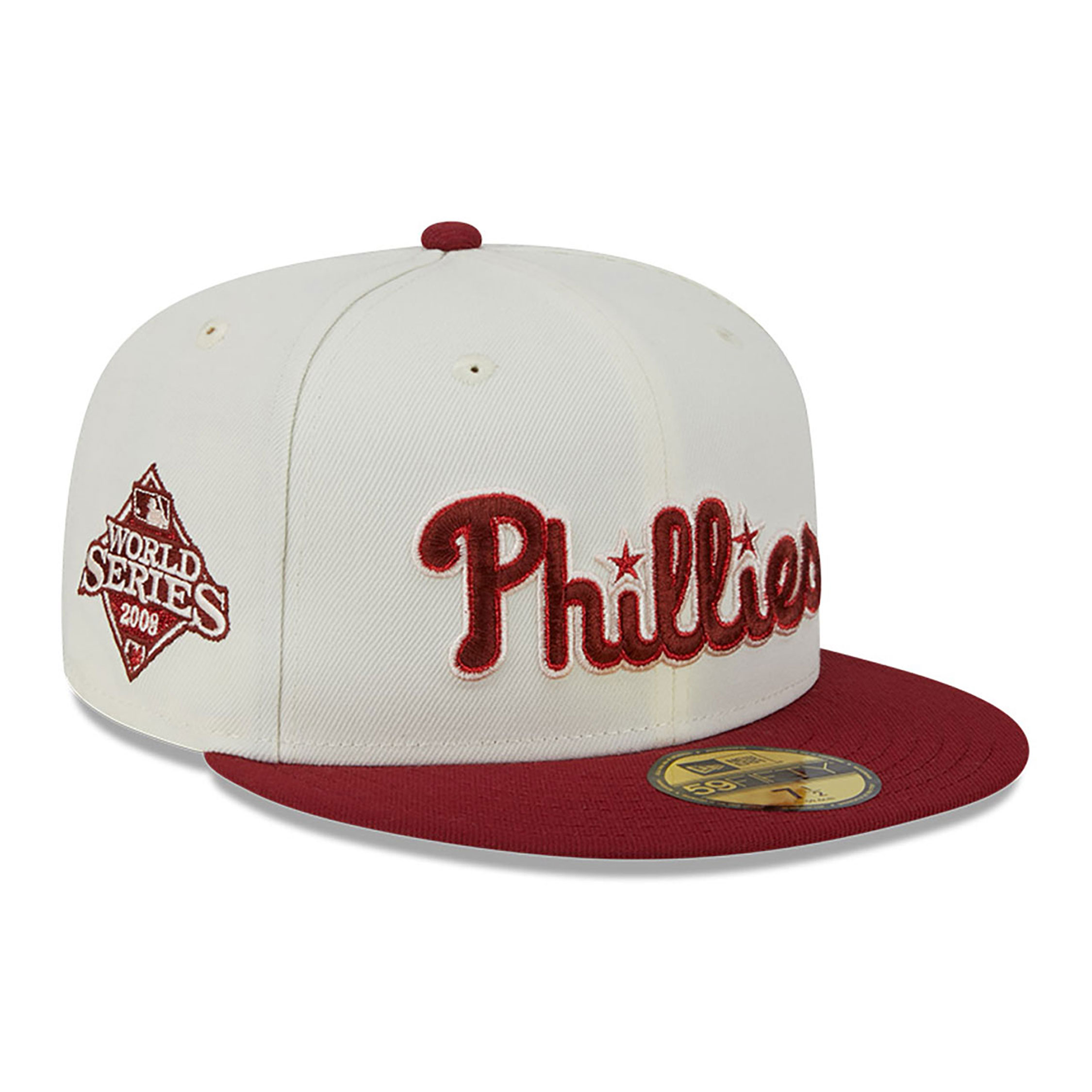 Philadelphia Phillies Be Mine White 59FIFTY Fitted Cap