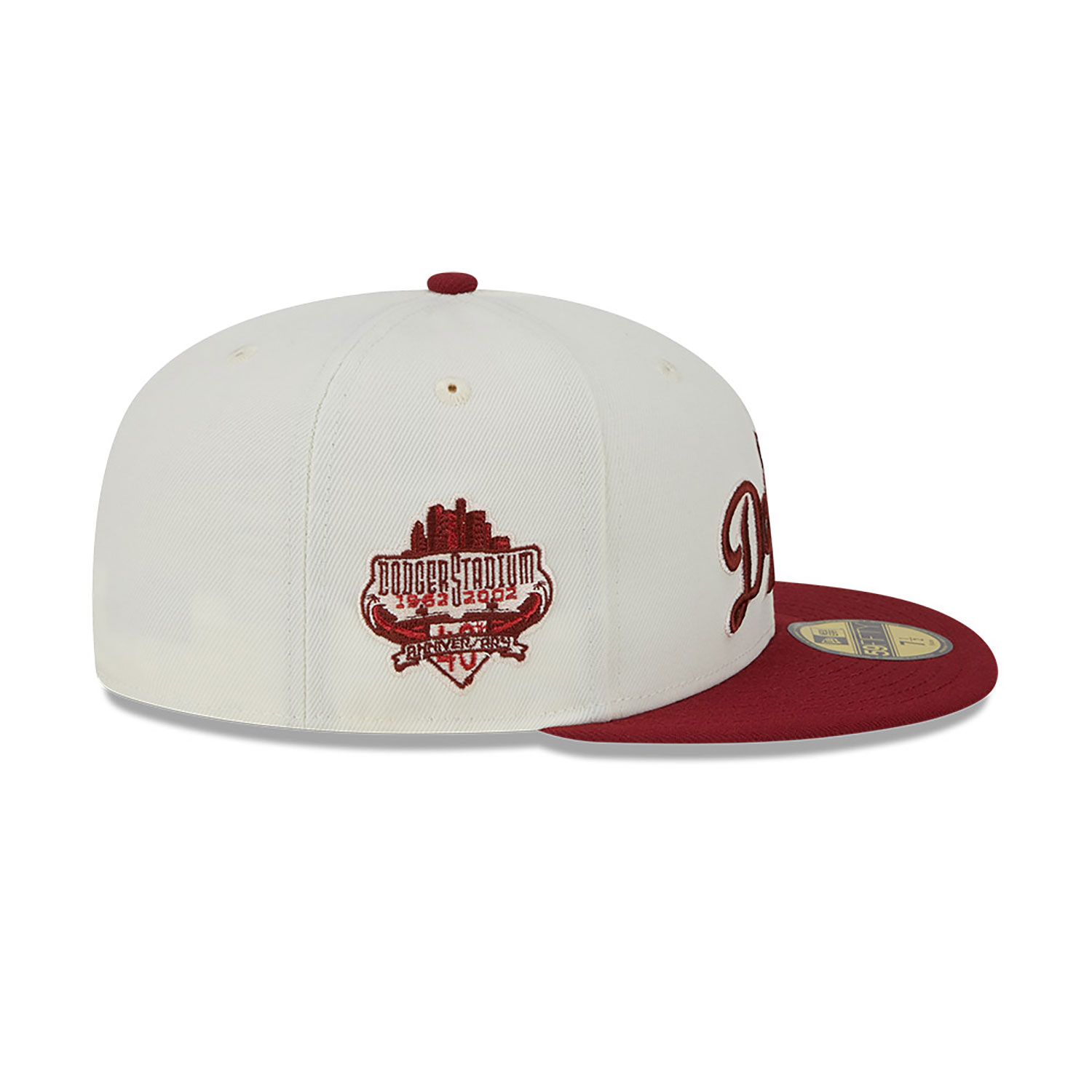 LA Dodgers Be Mine White 59FIFTY Fitted Cap