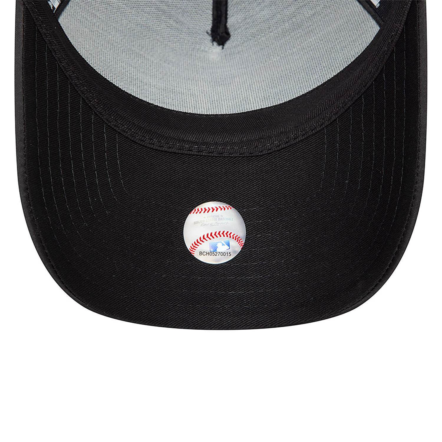 New York Yankees MLB Satin Rhinestone Black 9FORTY E-Frame Adjustable Cap