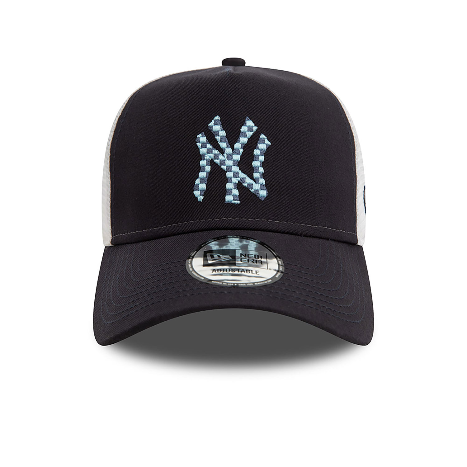 New York Yankees Seasonal Infill Navy A-Frame Trucker Cap