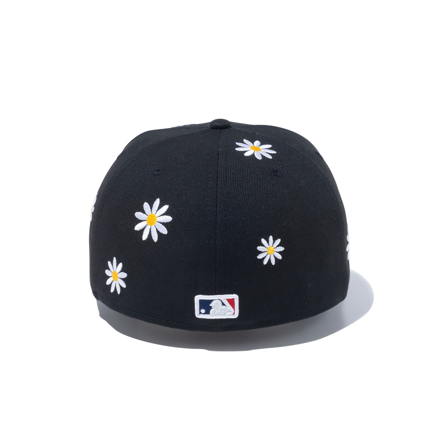 LA Dodgers Flower Embroidery New Era Japan Black 59FIFTY Fitted Cap