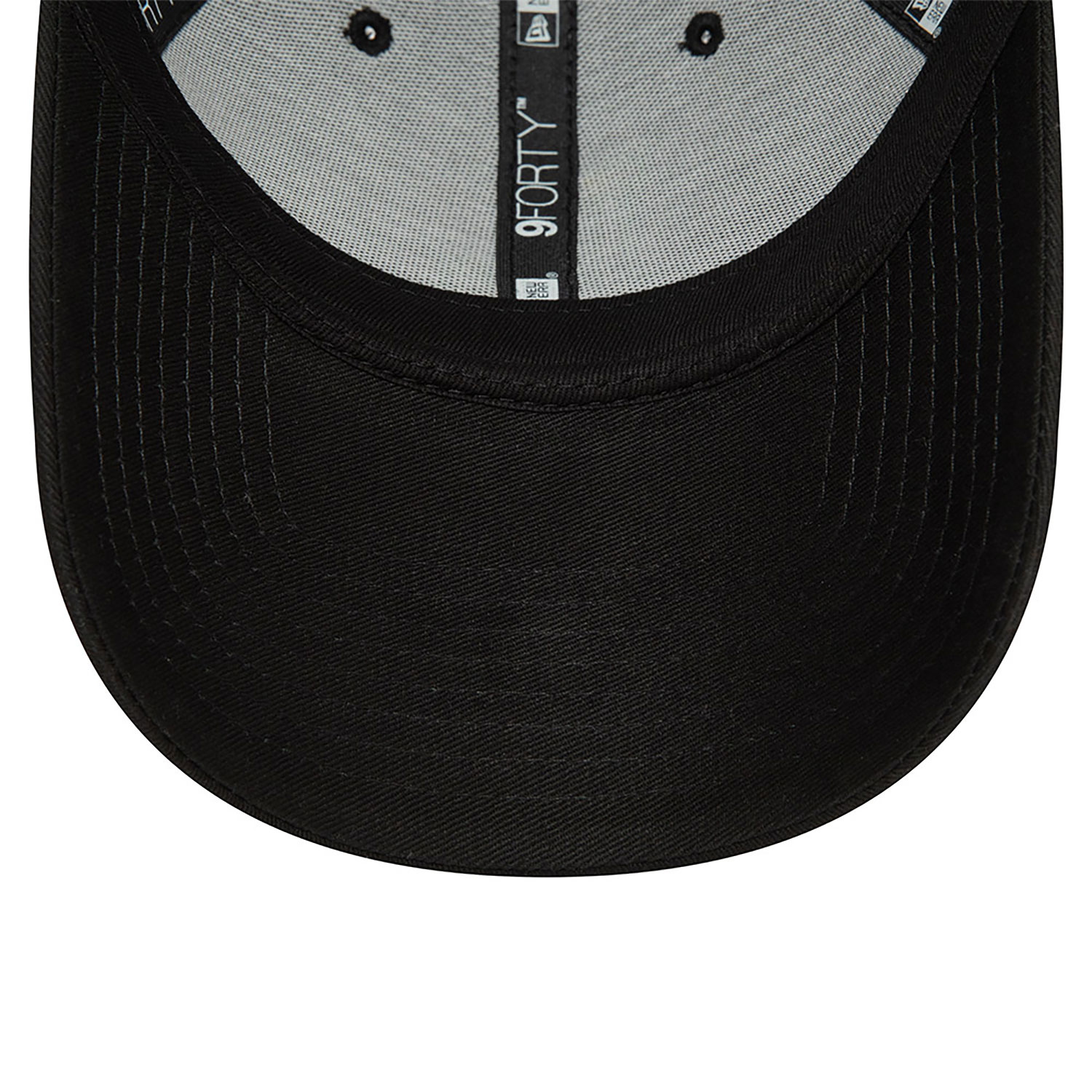 LA Dodgers Team Outline Black 9FORTY Adjustable Cap