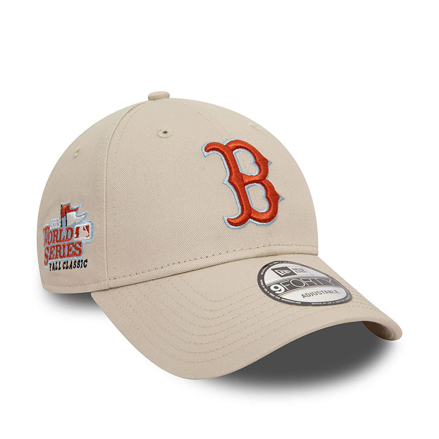 Boston Red Sox MLB Patch Light Beige 9FORTY Adjustable Cap