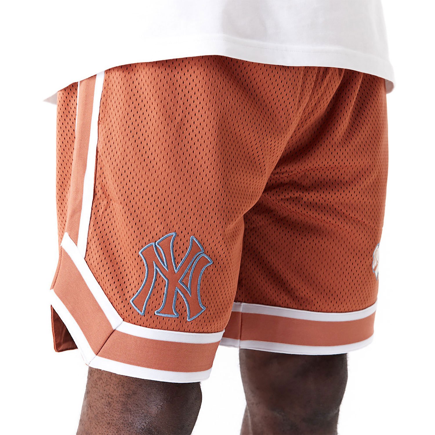 New York Yankees World Series Brown Mesh Shorts