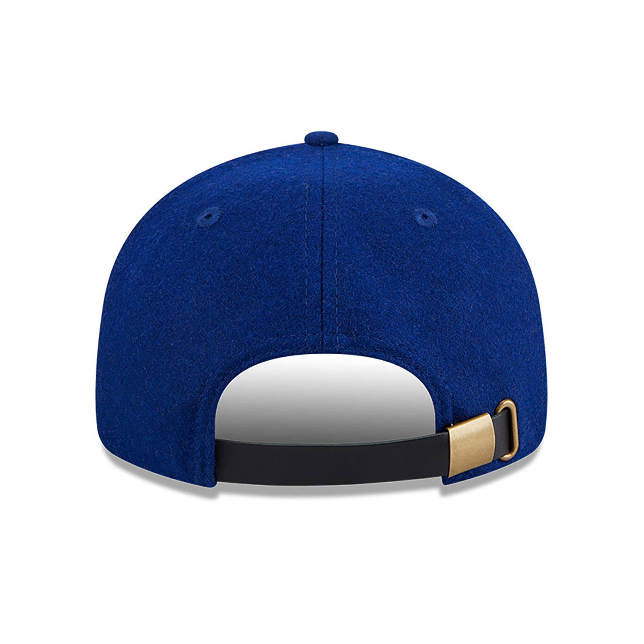 LA Dodgers Melton Wool Dark Blue Retro Crown 9FIFTY Strapback Cap