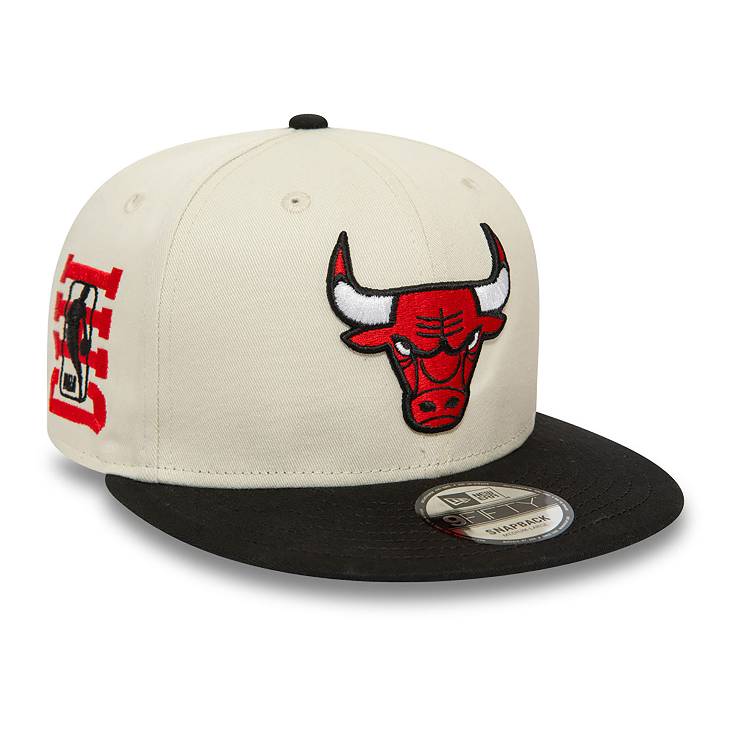 Chicago Bulls NBA Logo Stone 9FIFTY Snapback Cap