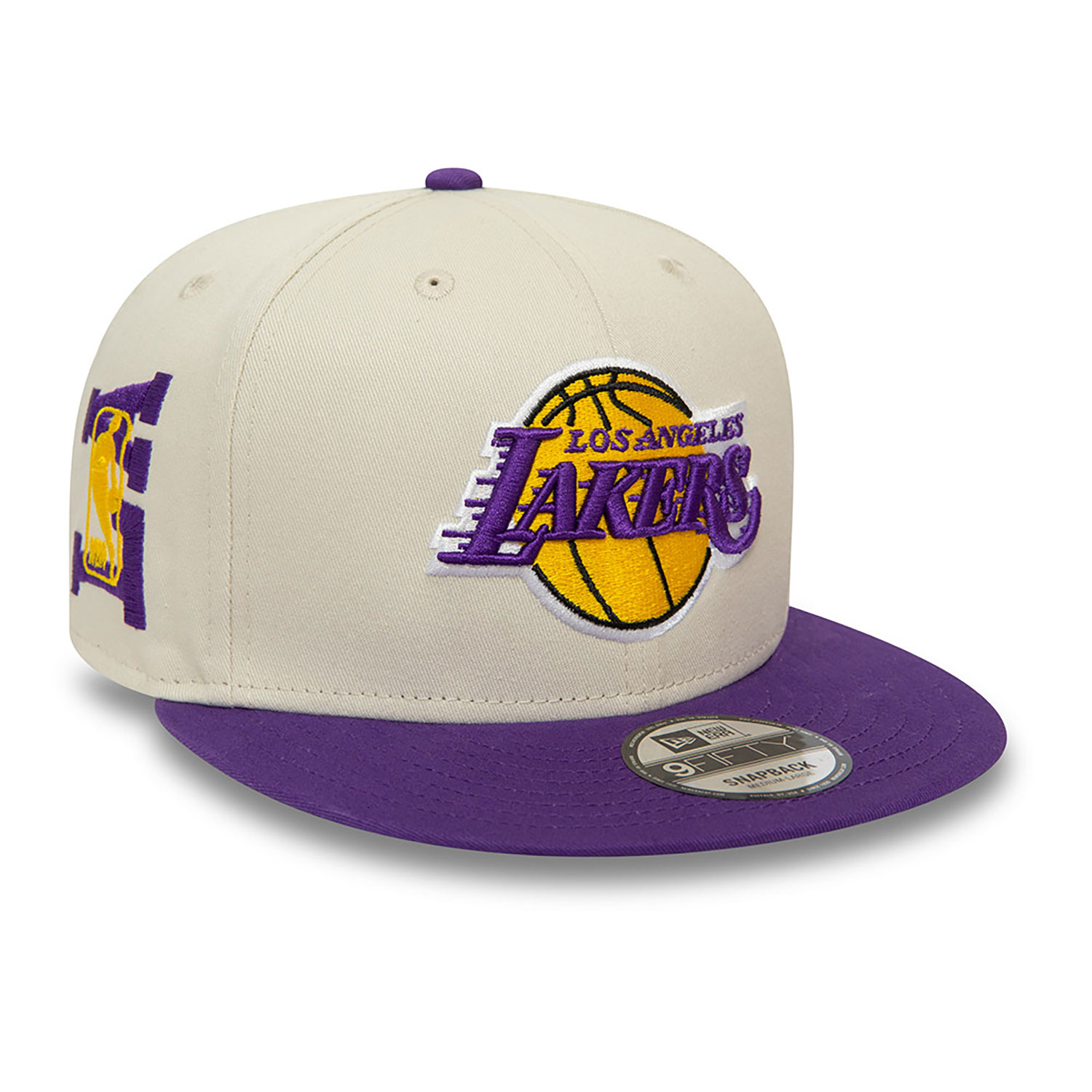 LA Lakers NBA Logo Stone 9FIFTY Snapback Cap