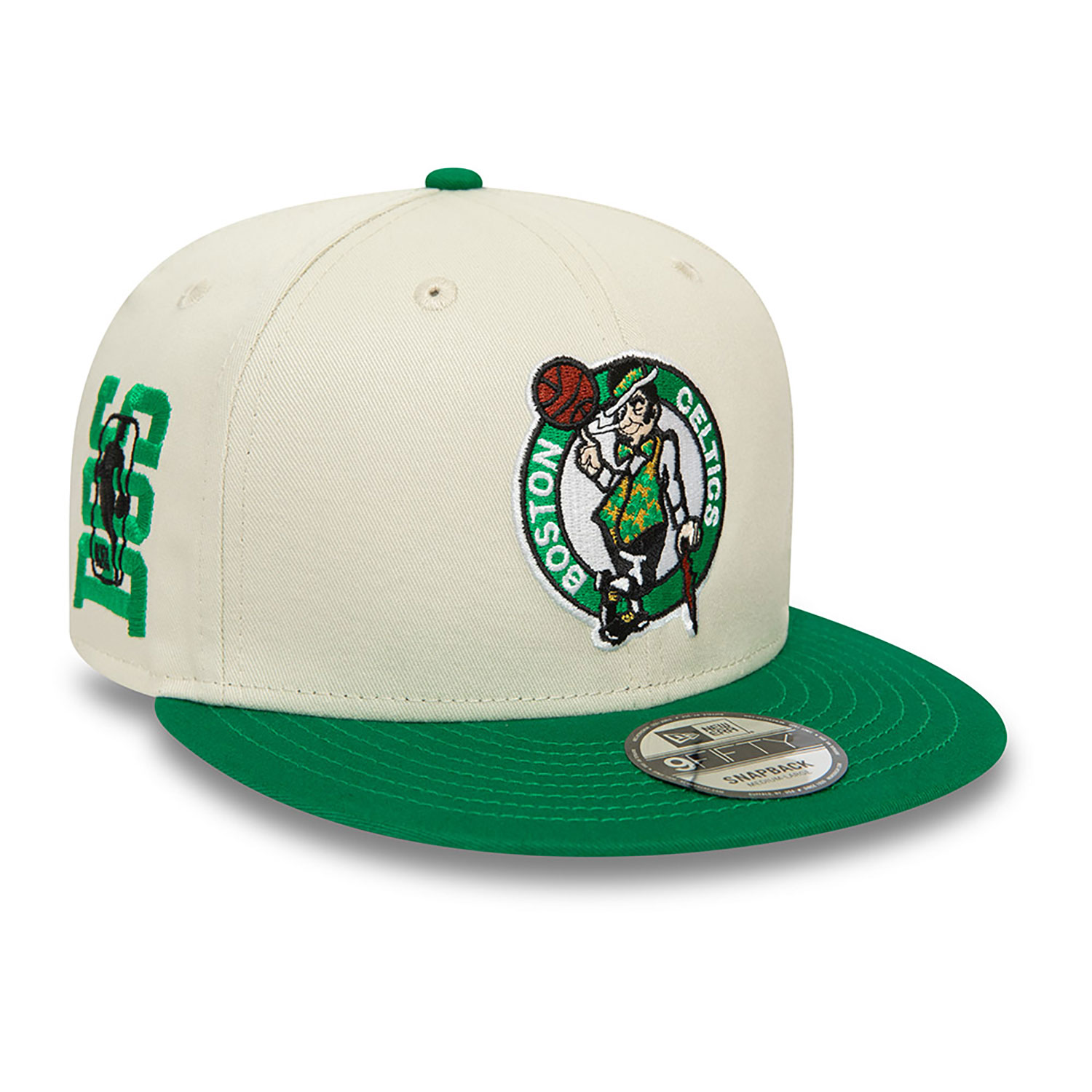 Boston Celtics NBA Logo Stone 9FIFTY Snapback Cap