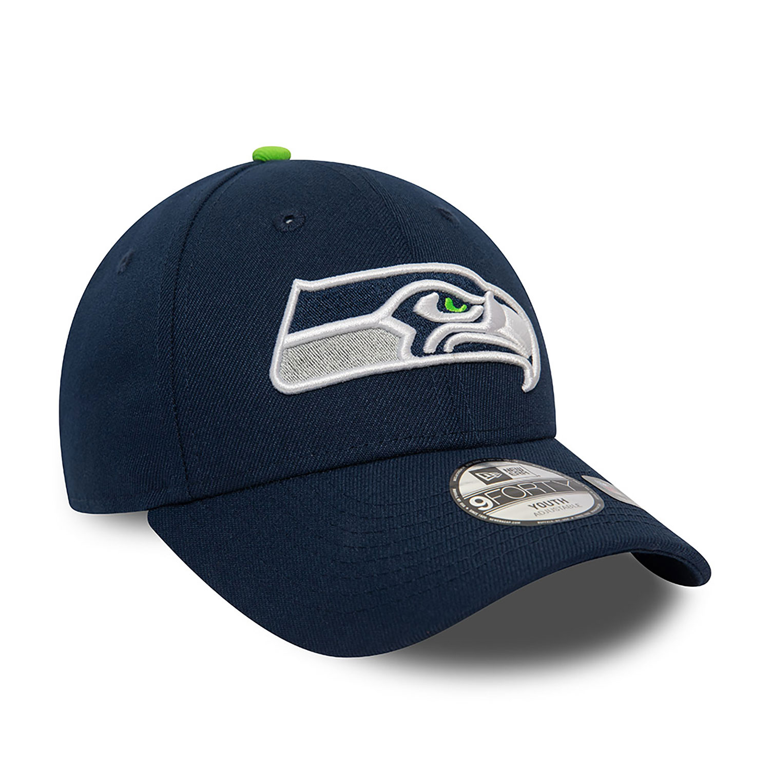 Seattle Seahawks Youth The League Dark Blue 9FORTY Adjustable Cap