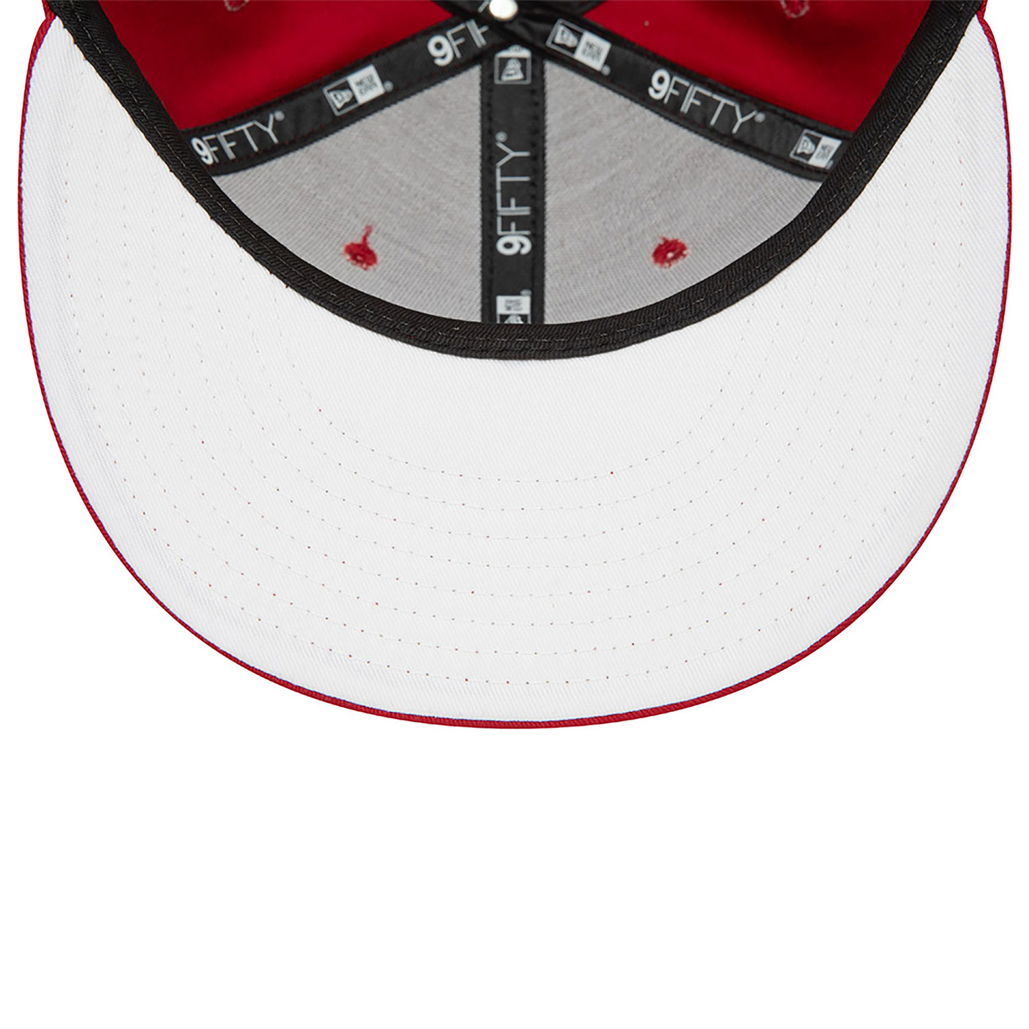 Miami Heat NBA Rear Logo Dark Red 9FIFTY Snapback Cap