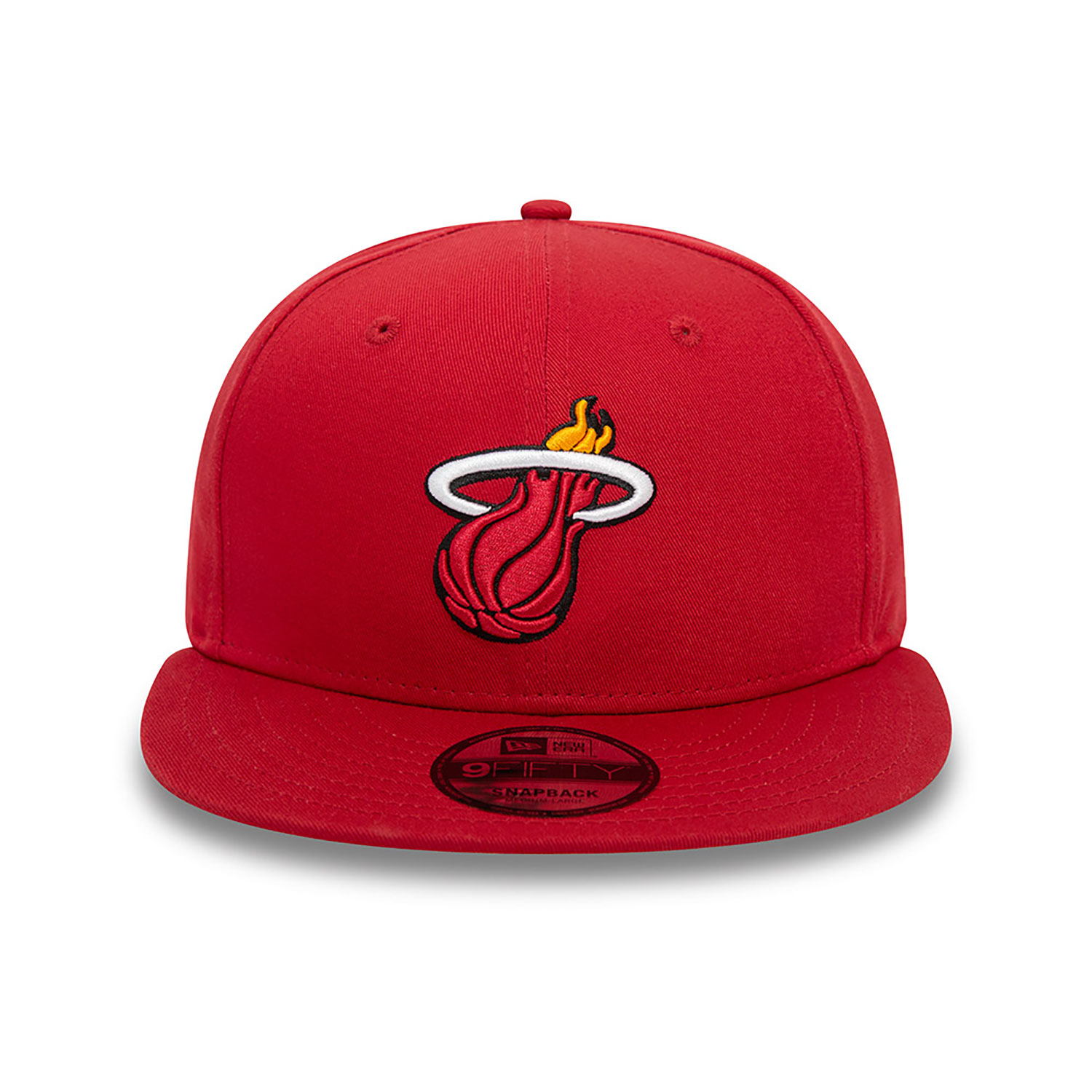 Miami Heat NBA Rear Logo Dark Red 9FIFTY Snapback Cap