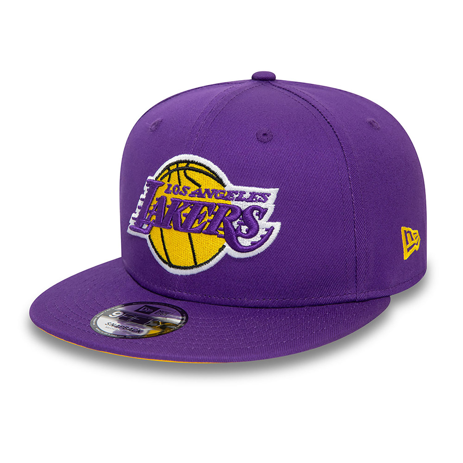 LA Lakers NBA Rear Logo Purple 9FIFTY Snapback Cap