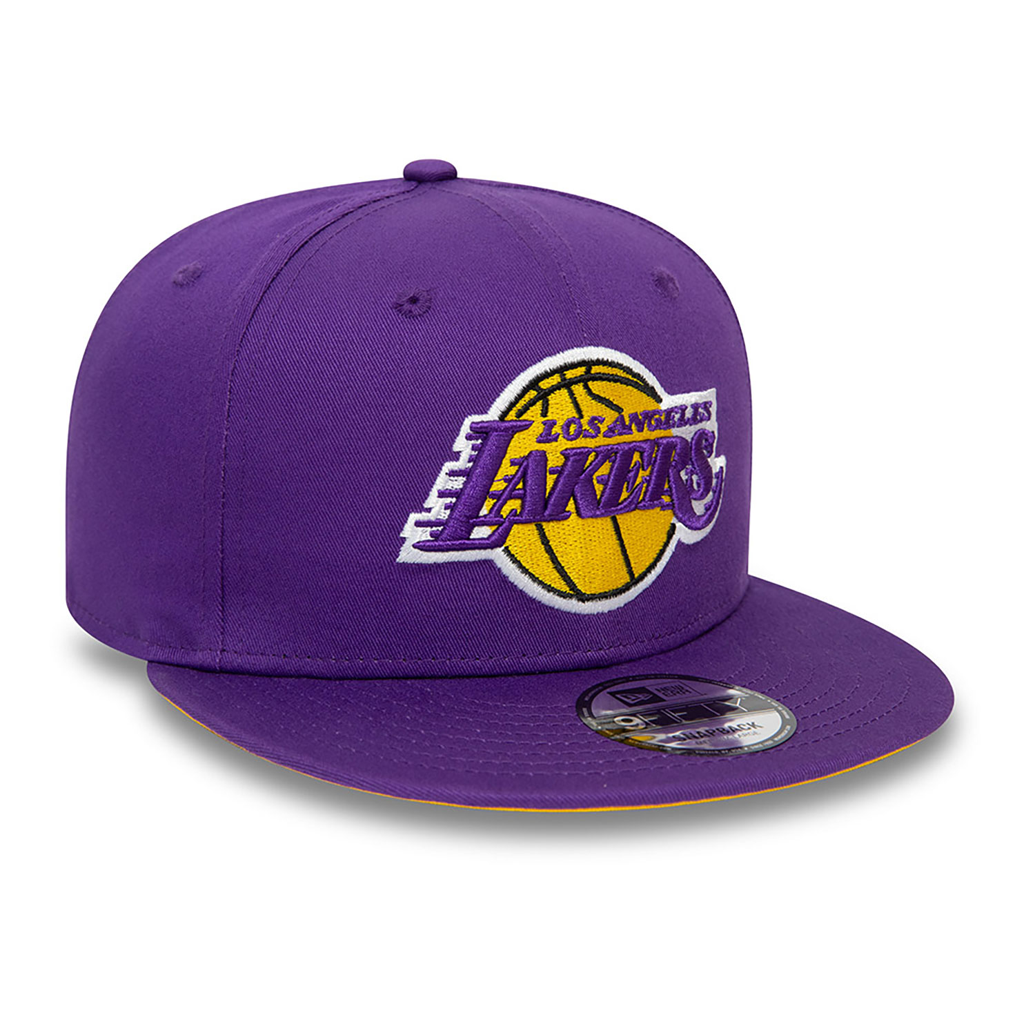 LA Lakers NBA Rear Logo Purple 9FIFTY Snapback Cap