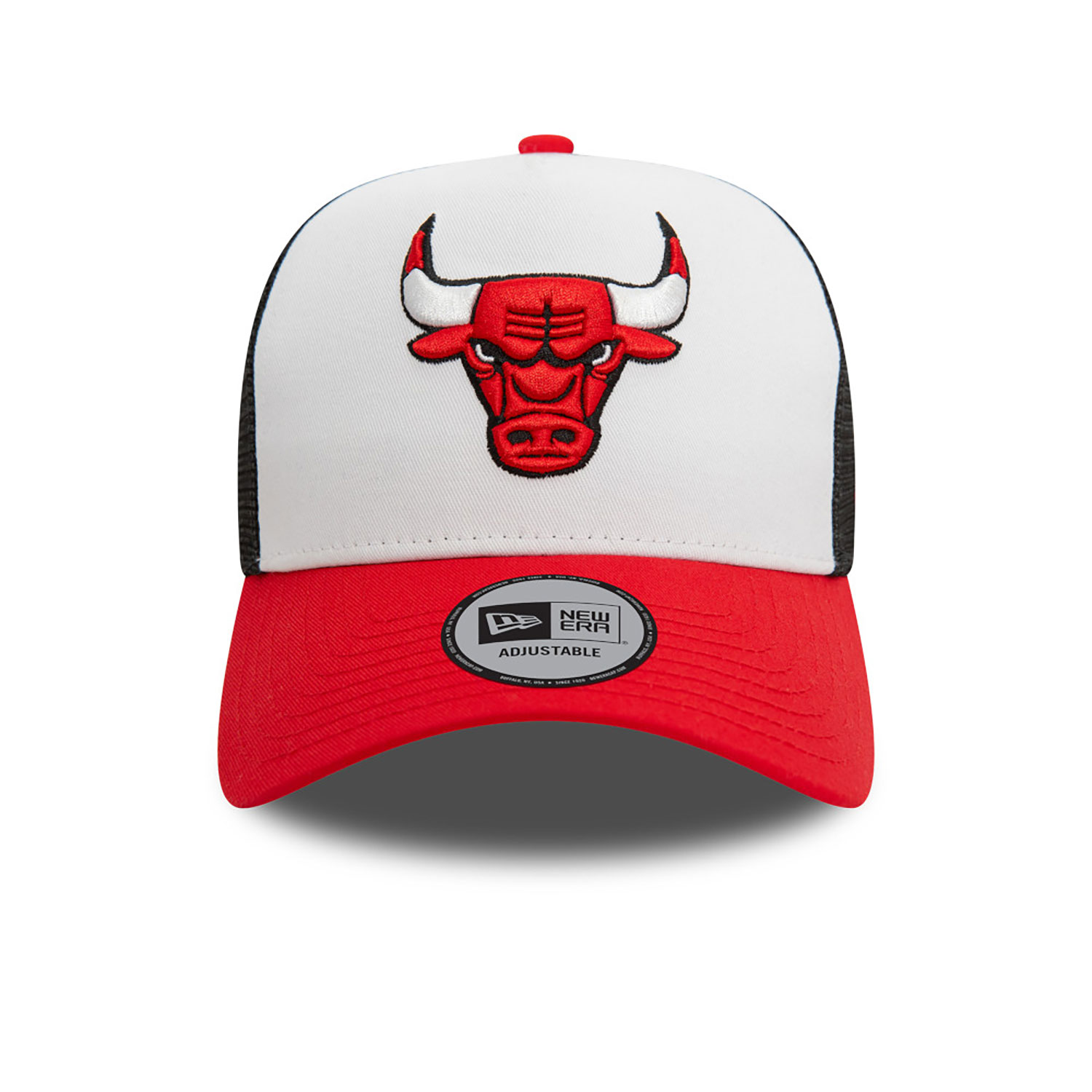 Chicago Bulls NBA Red 9FORTY A-Frame Trucker Cap