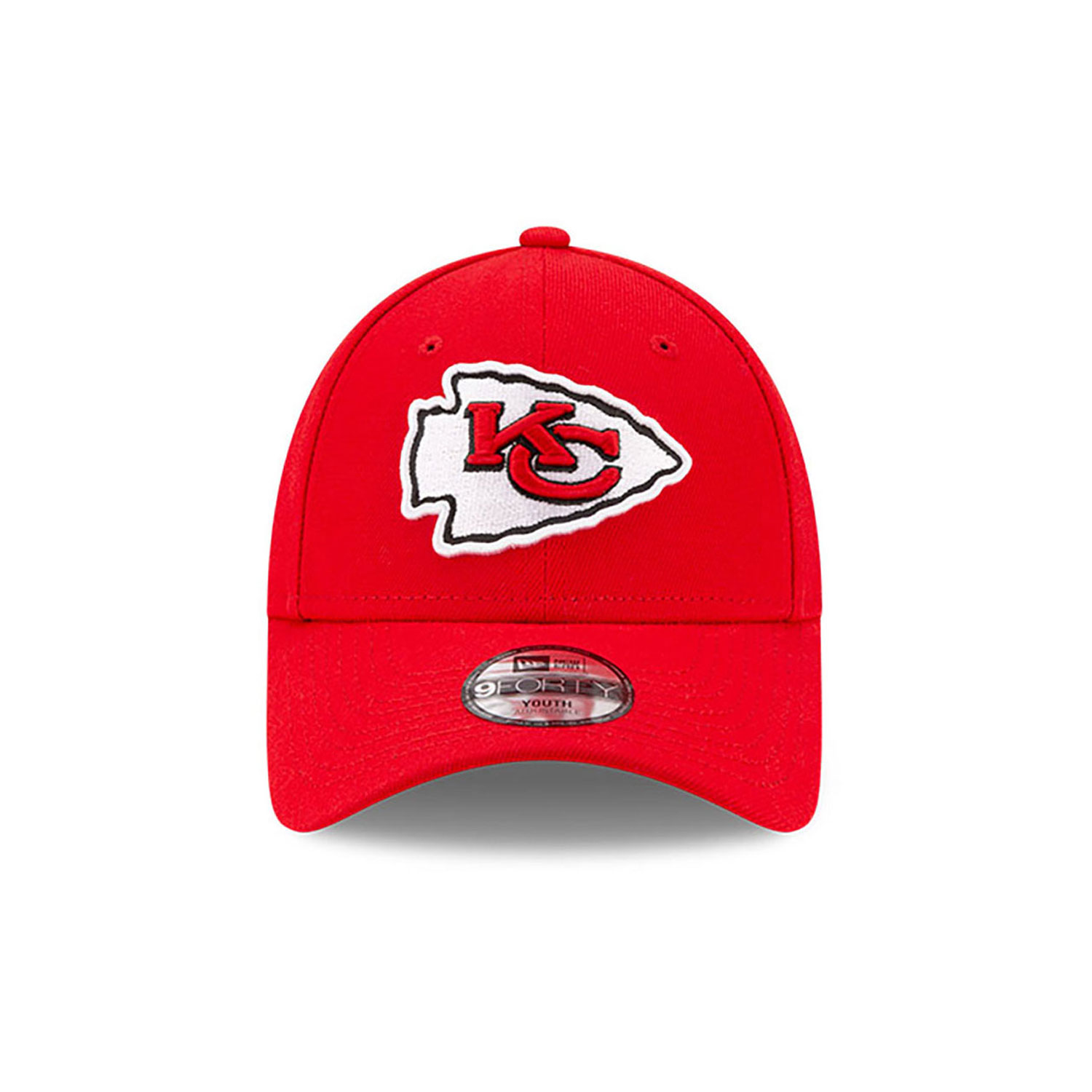 Kansas City Chiefs Youth The League Red 9FORTY Adjustable Cap