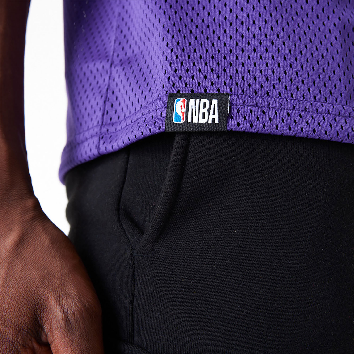 LA Lakers NBA Arch Graphic Jersey Purple T-Shirt