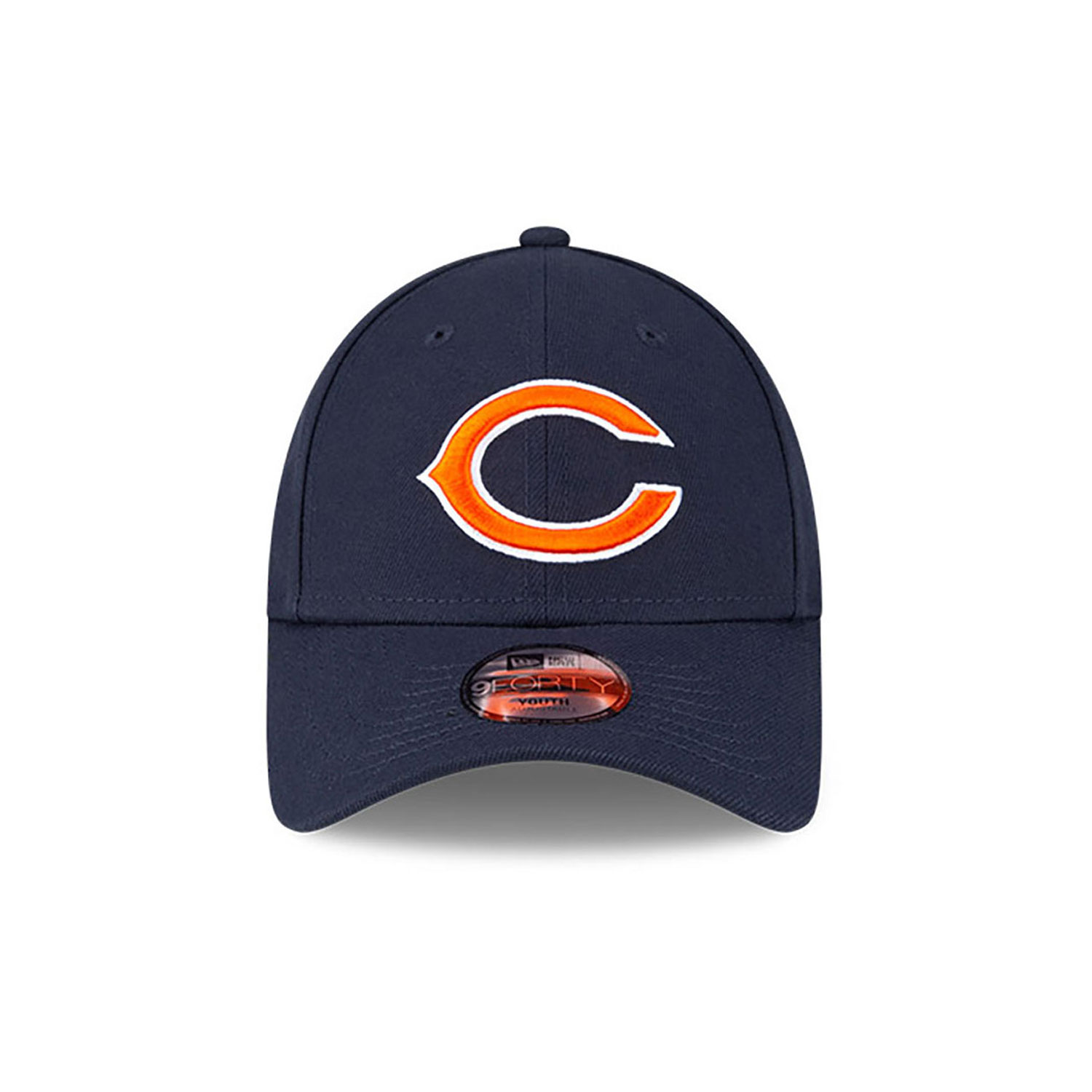 Chicago Bears Youth The League Navy 9FORTY Adjustable Cap