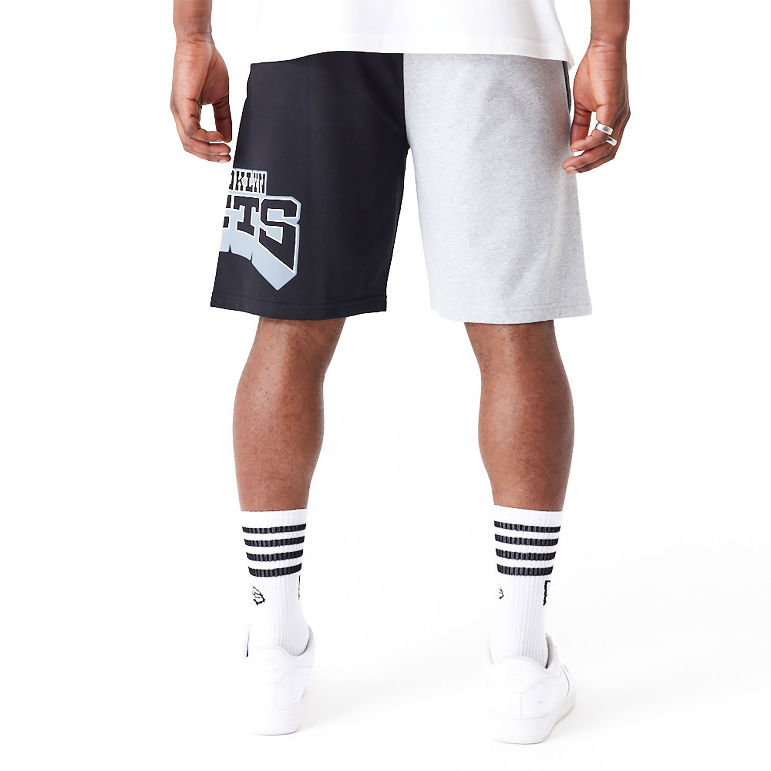 Brooklyn Nets NBA Graphic Grey Shorts
