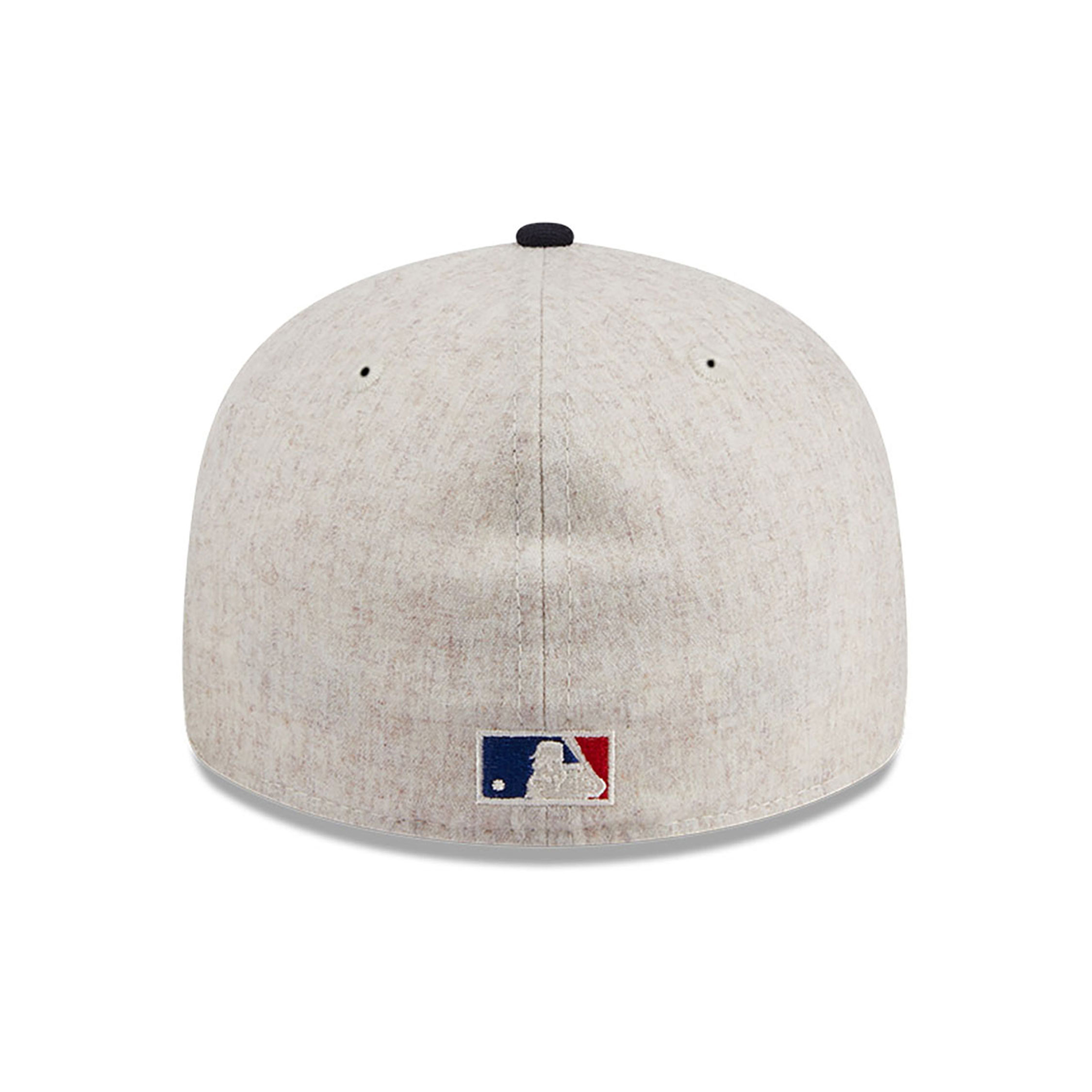 Chicago White Sox Melton Wool Light Beige Retro Crown 59FIFTY Fitted Cap