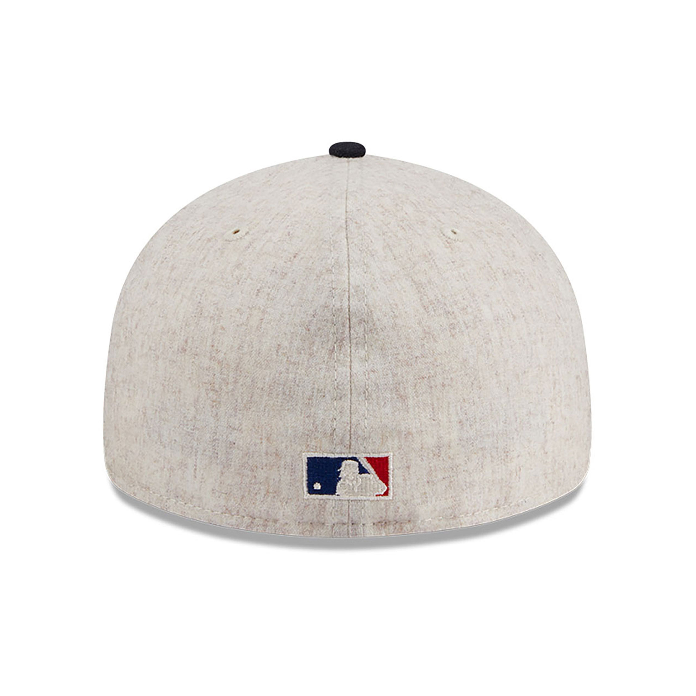 New York Yankees Melton Wool Light Beige Retro Crown 59FIFTY Fitted Cap