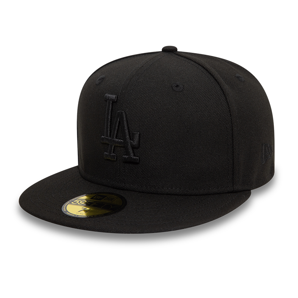 LA Dodgers League Essential Black 59FIFTY Fitted Cap