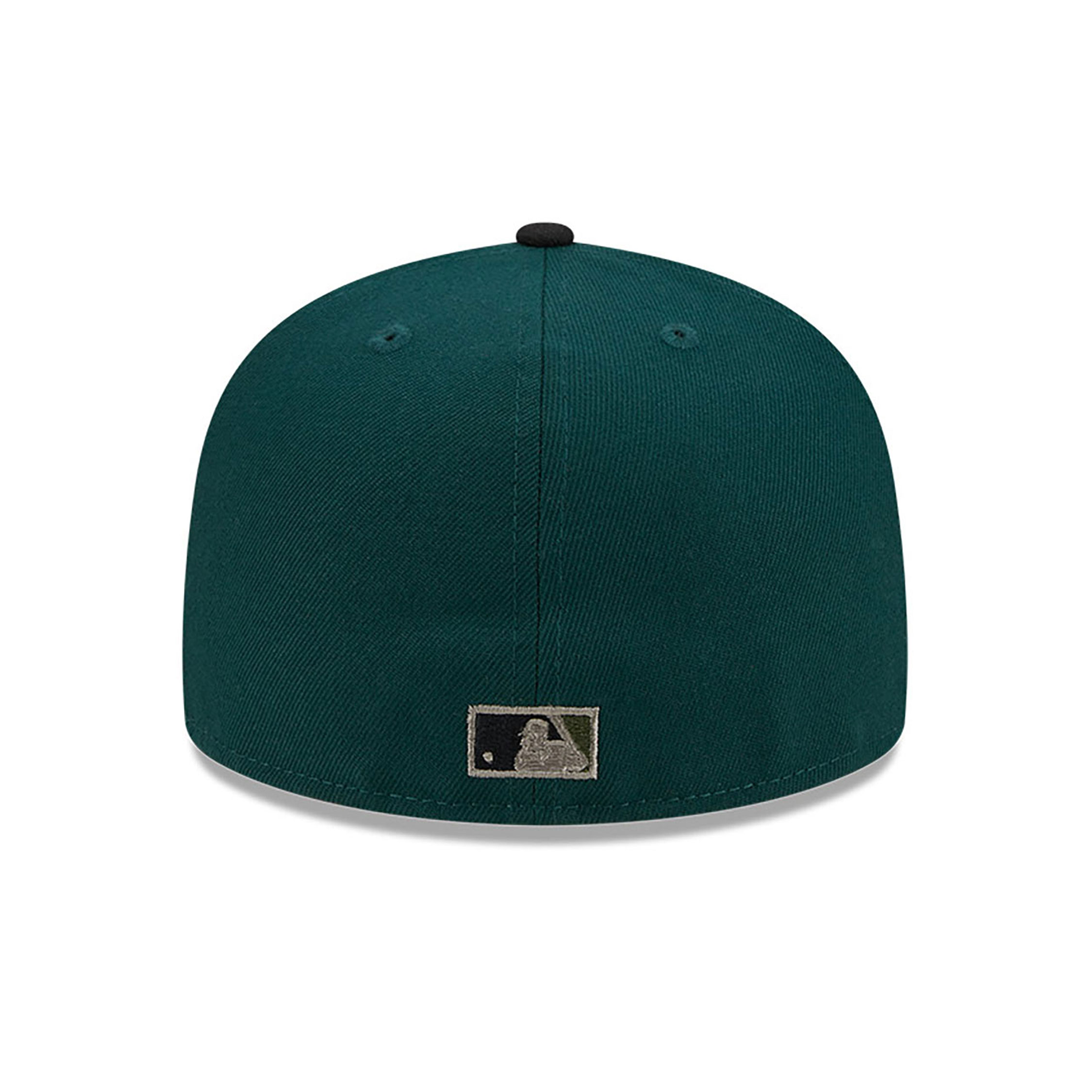 Oakland Athletics Camo Fill Dark Green 59FIFTY Fitted Cap