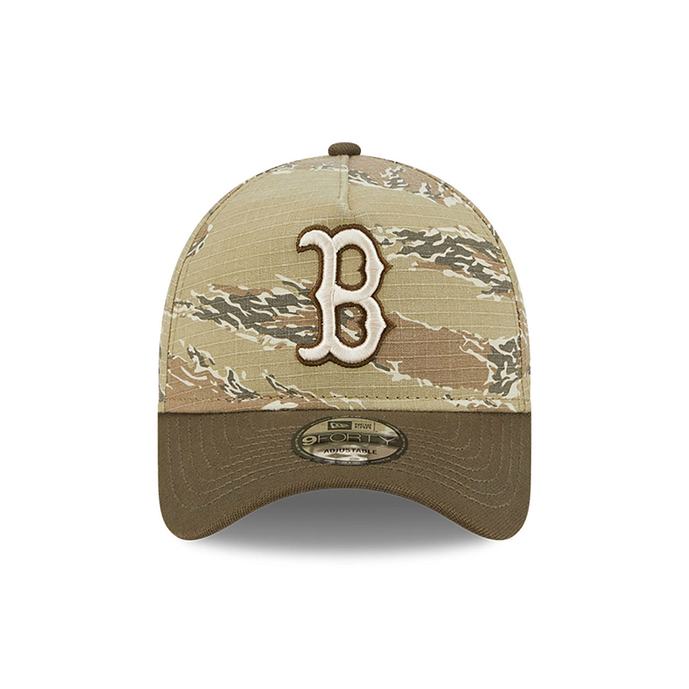 Boston Red Sox Two-Tone Tiger Camo Green 9FORTY A-Frame Adjustable Cap