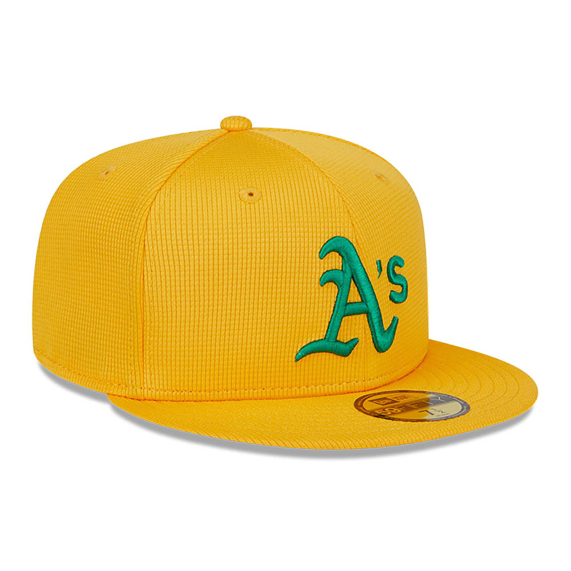 Oakland Athletics Spring Training Yellow 59FIFTY Fitted Cap