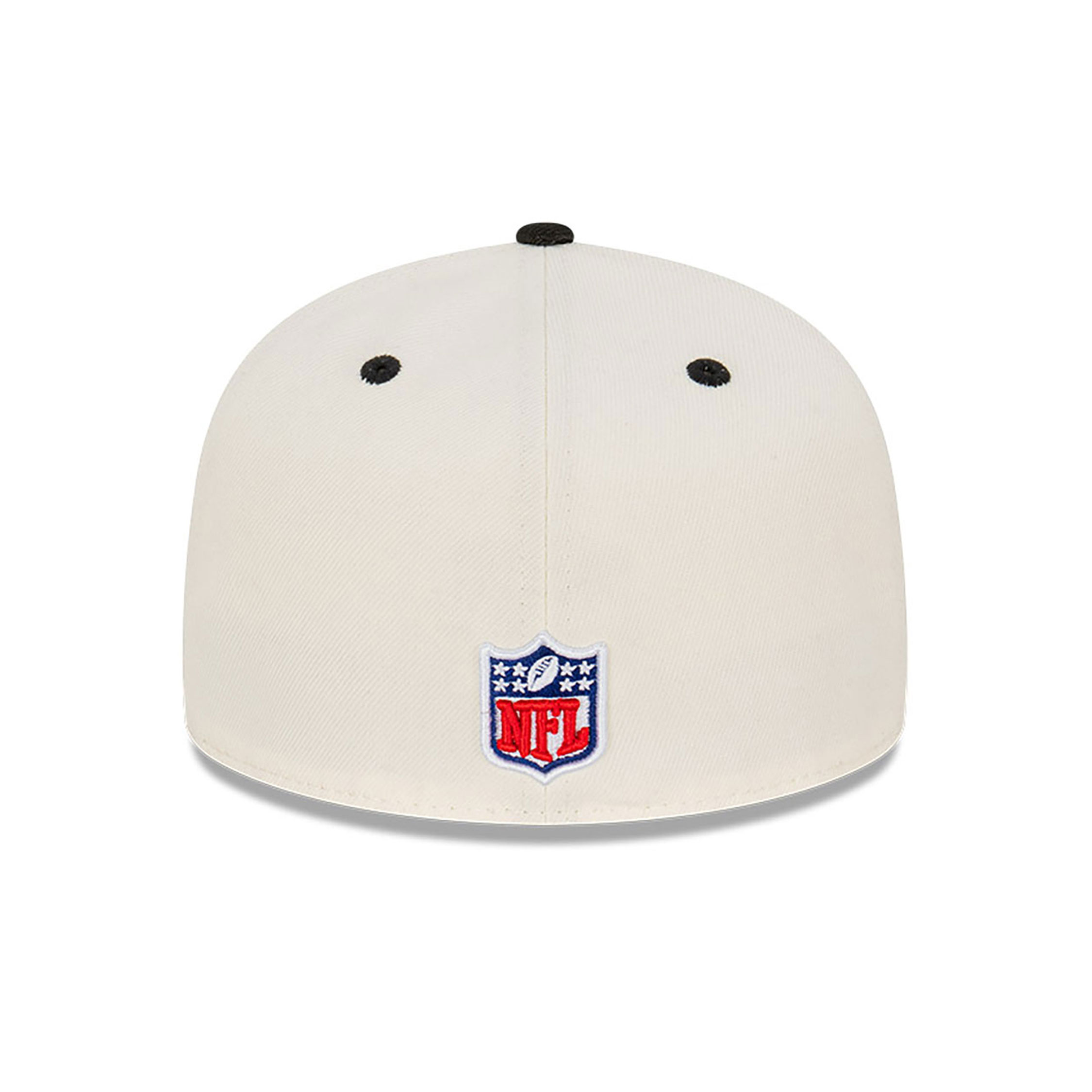 Las Vegas Raiders Pack Chrome White 59FIFTY Fitted Cap