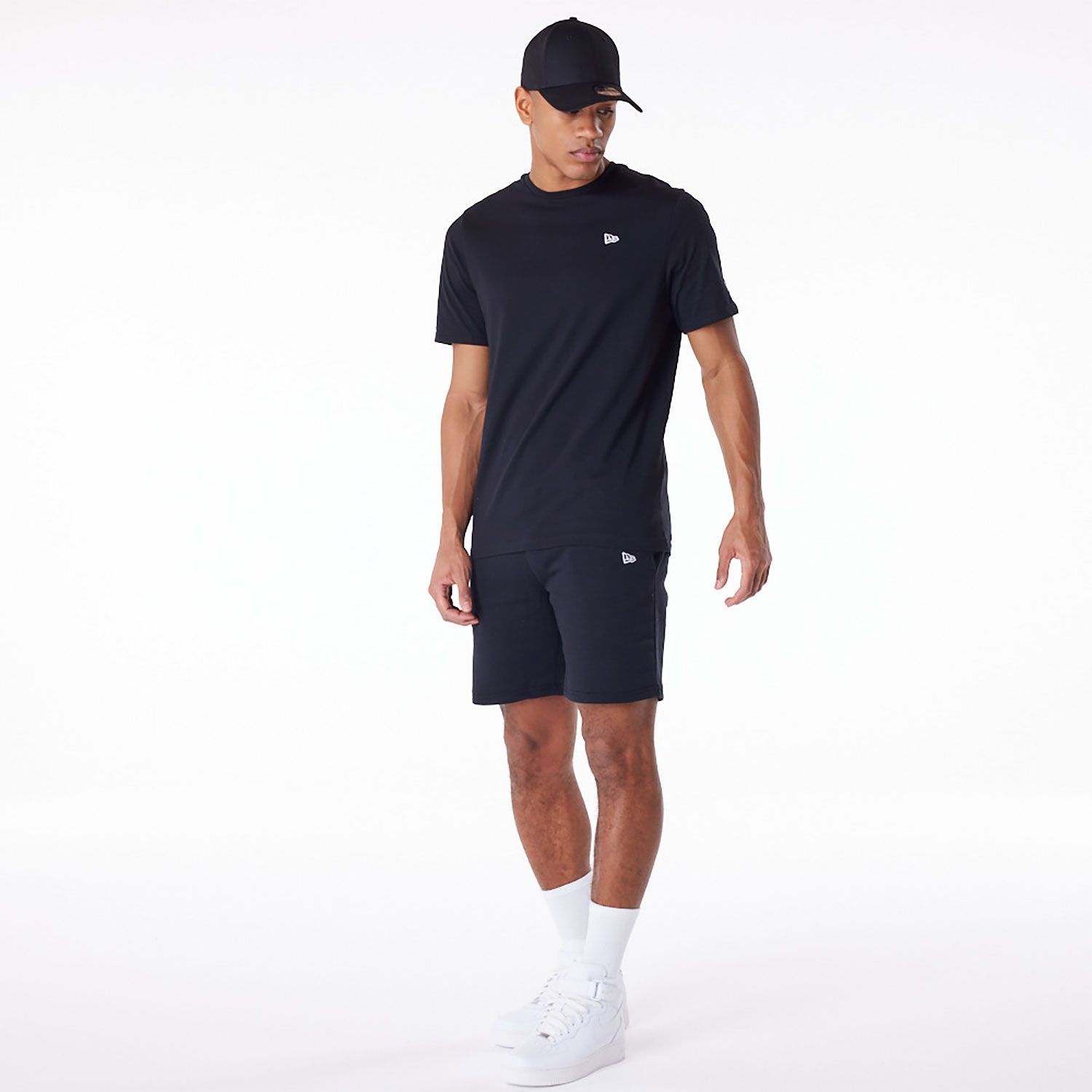 New Era Essential Black Shorts