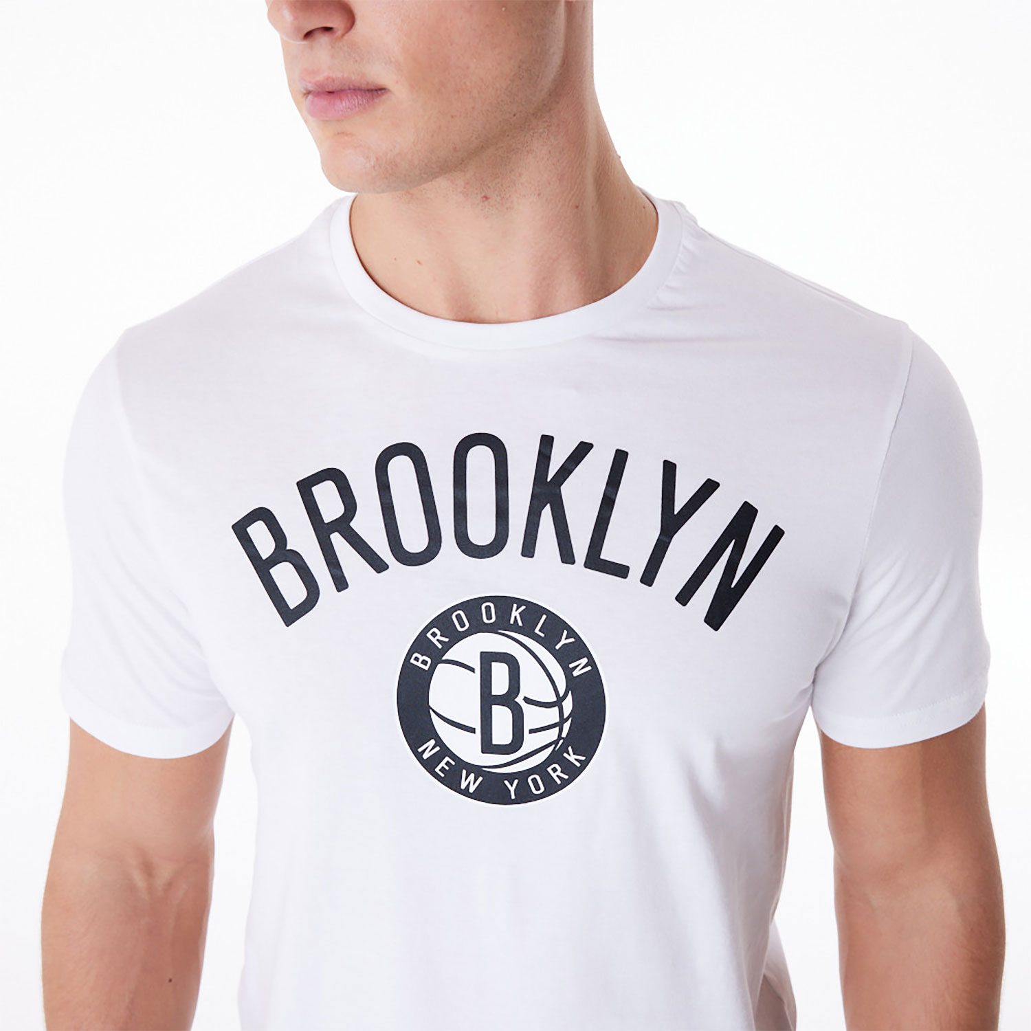 Brooklyn Nets NBA Regular White T-Shirt