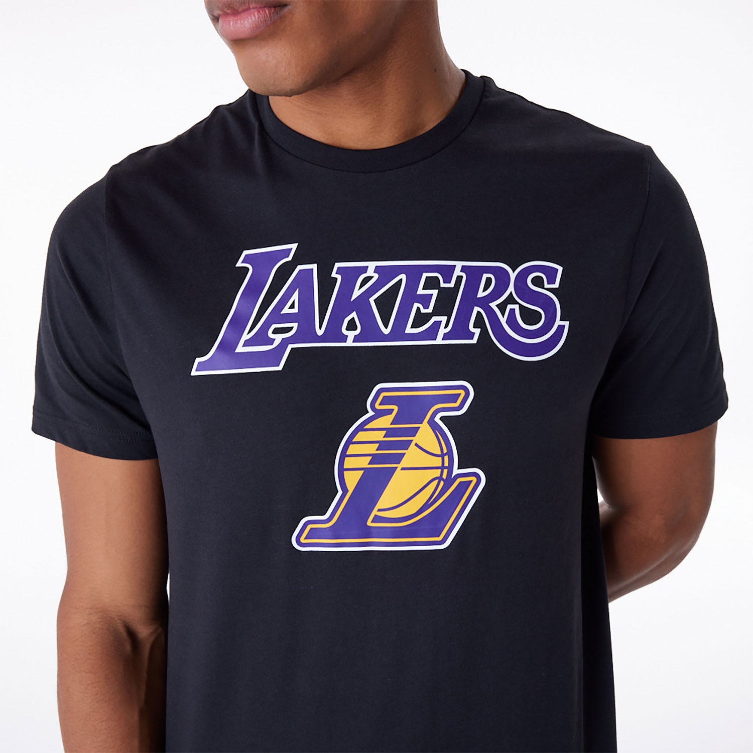 LA Lakers NBA Regular Black T-Shirt