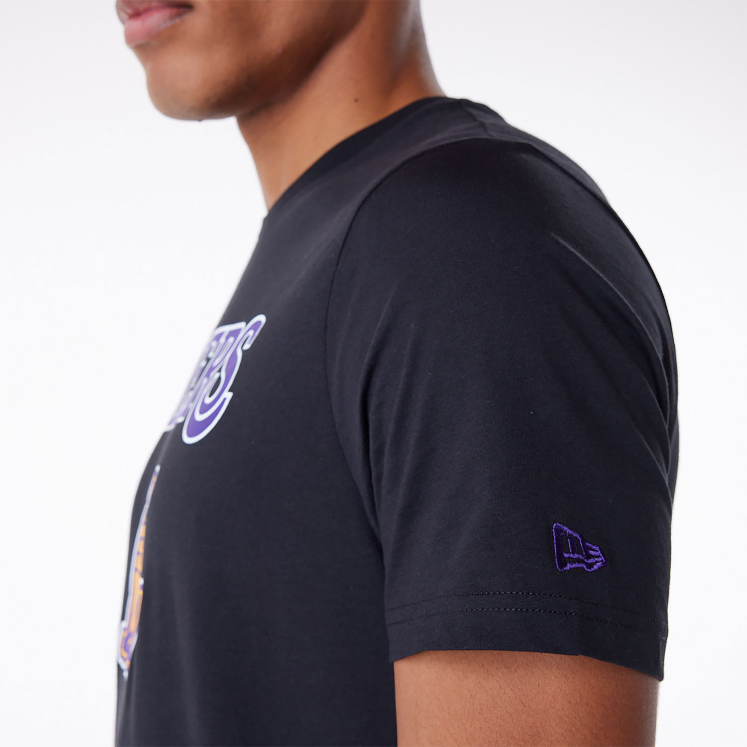 LA Lakers NBA Regular Black T-Shirt
